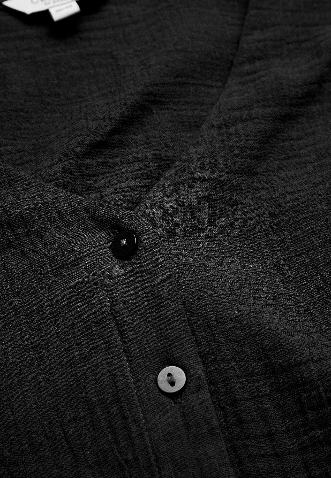 Short-sleeved cotton blouse