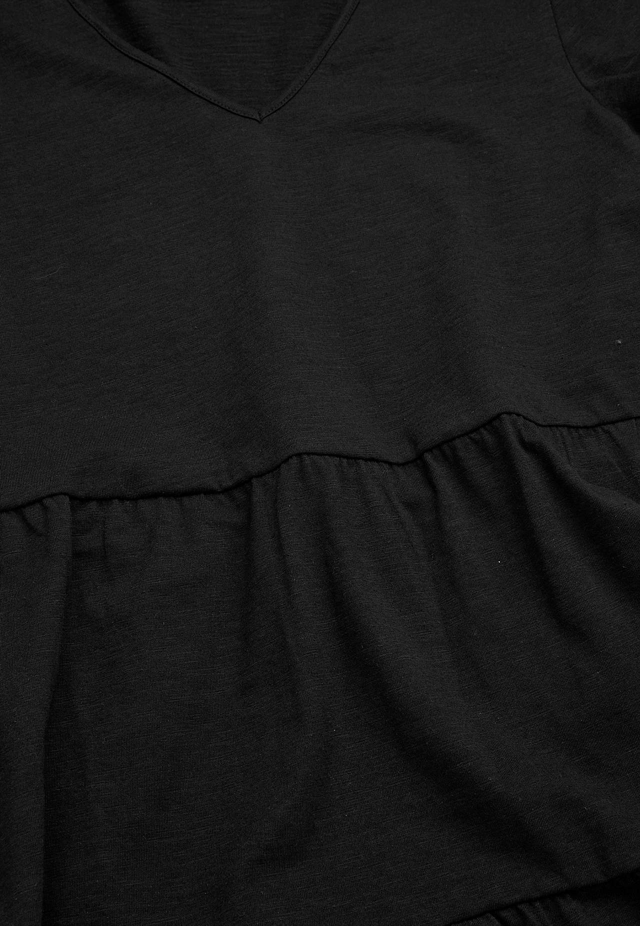 Jersey tuniq with frill Viola
