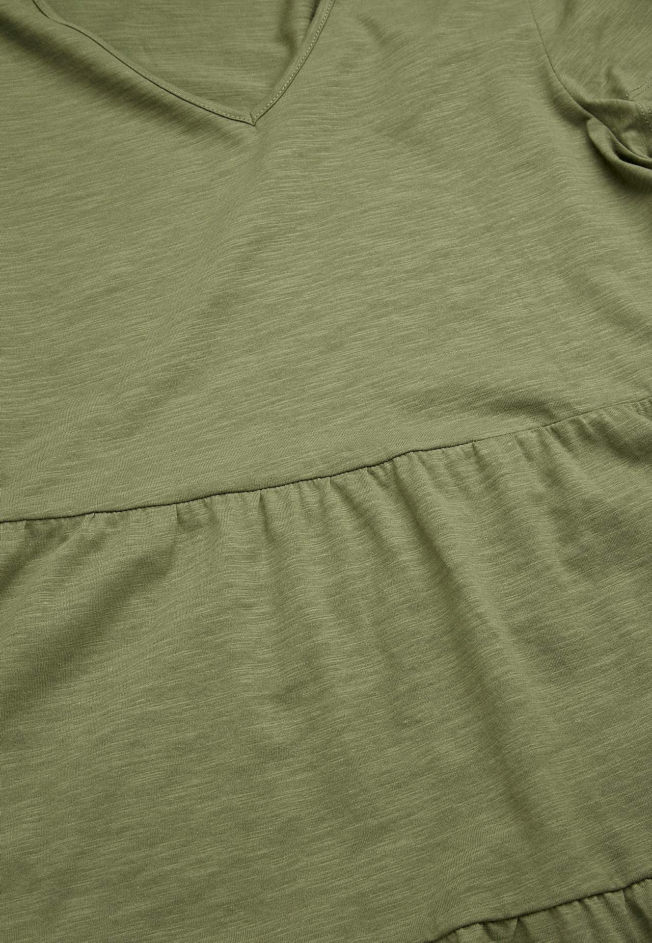 Jersey tuniq with frill Viola