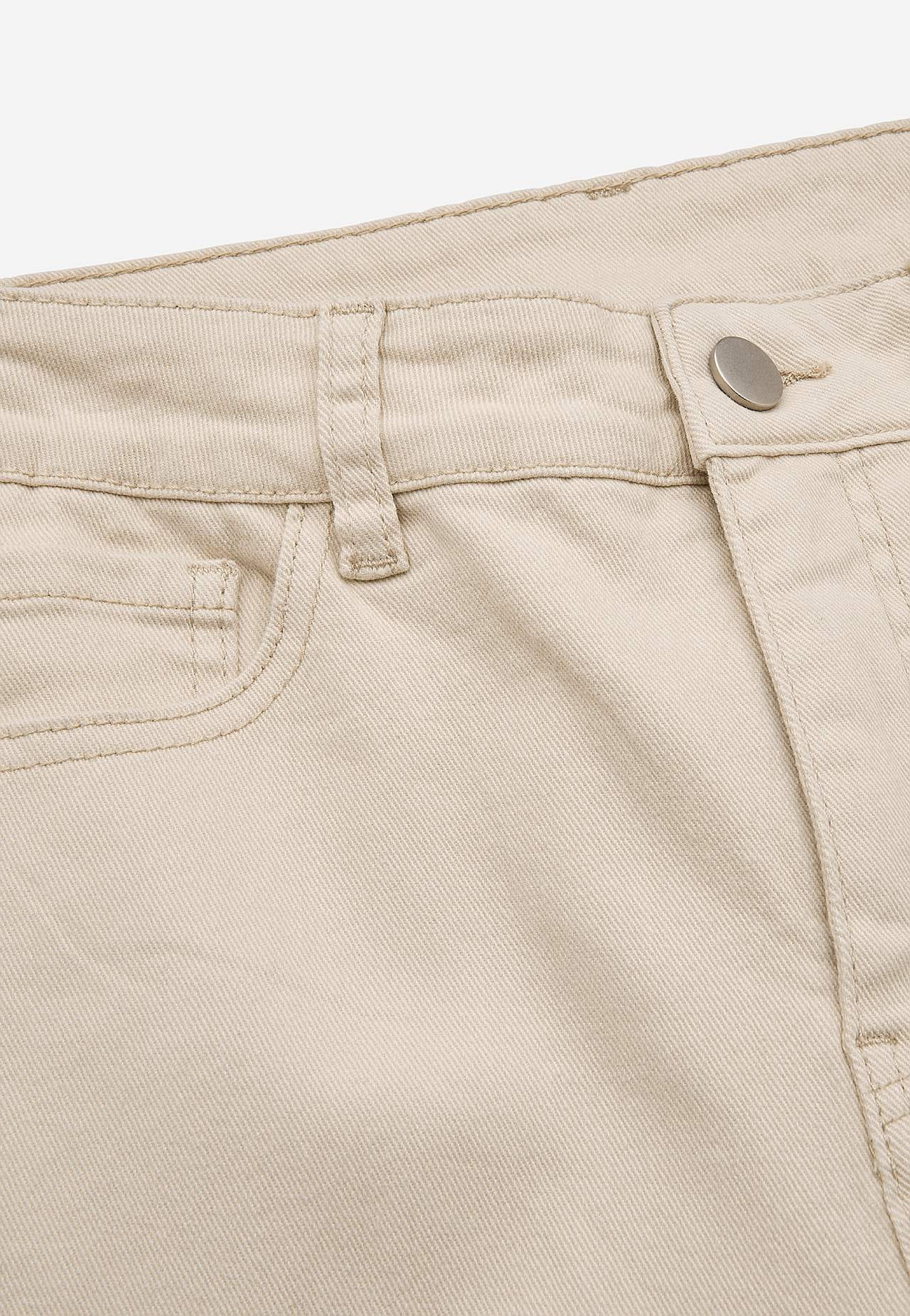 Crop jeans with five-pocket design