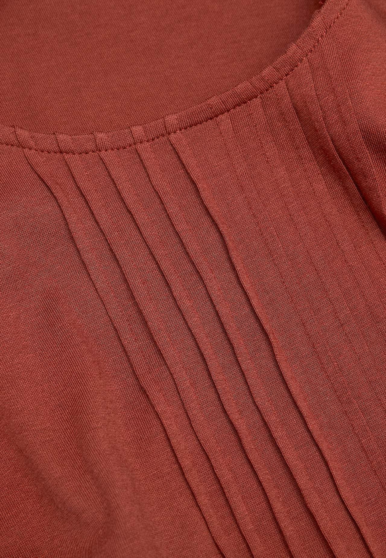 Short-sleeved jersey tuniq