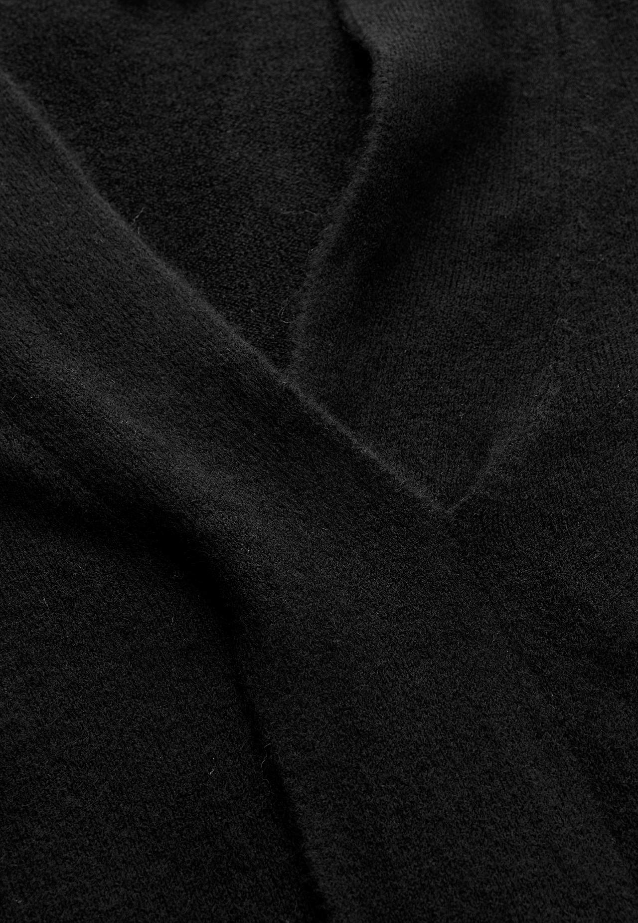 Knitted tunic with twisted detail