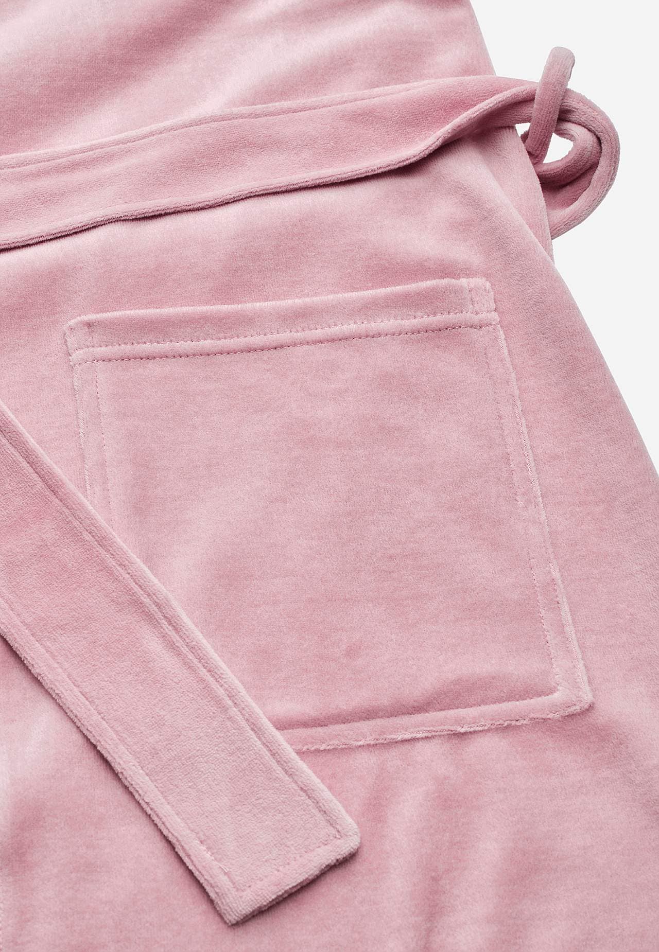 Velour robe