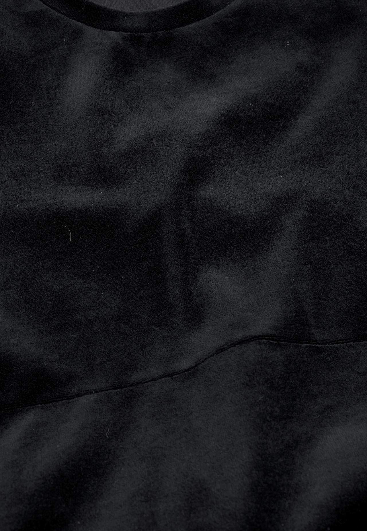 Long velour tunic