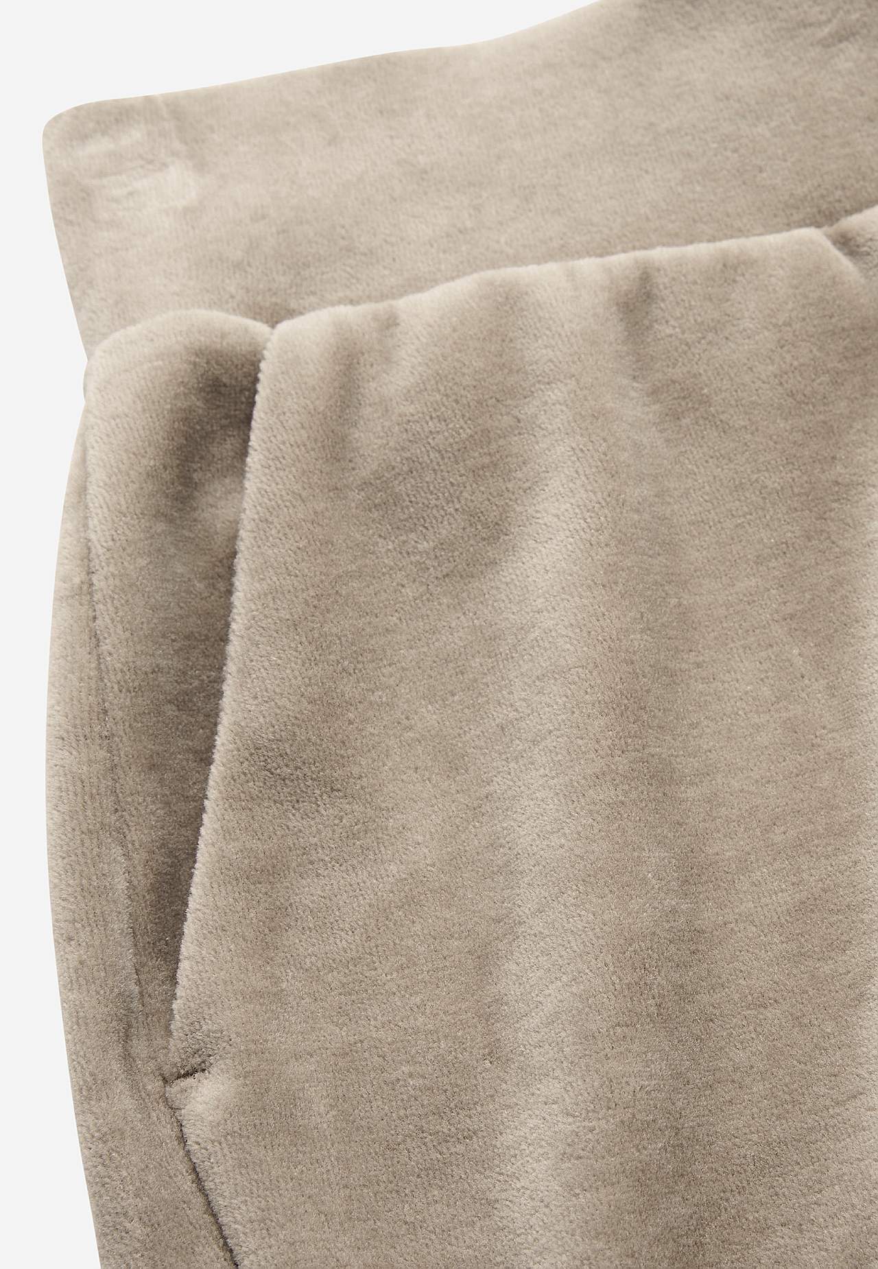 Wide velour trousers Wilma