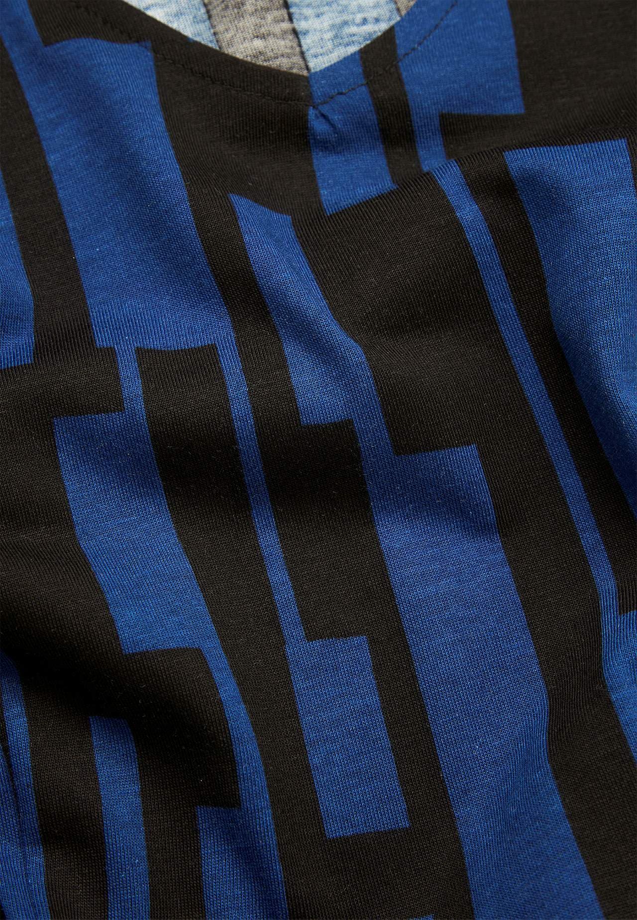 V-neck jersey tuniq with pockets