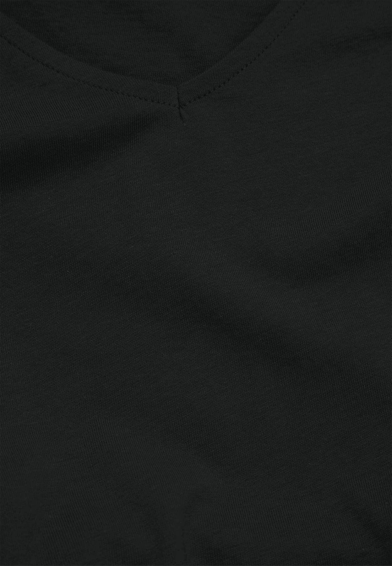 V-neck jersey tuniq with pockets