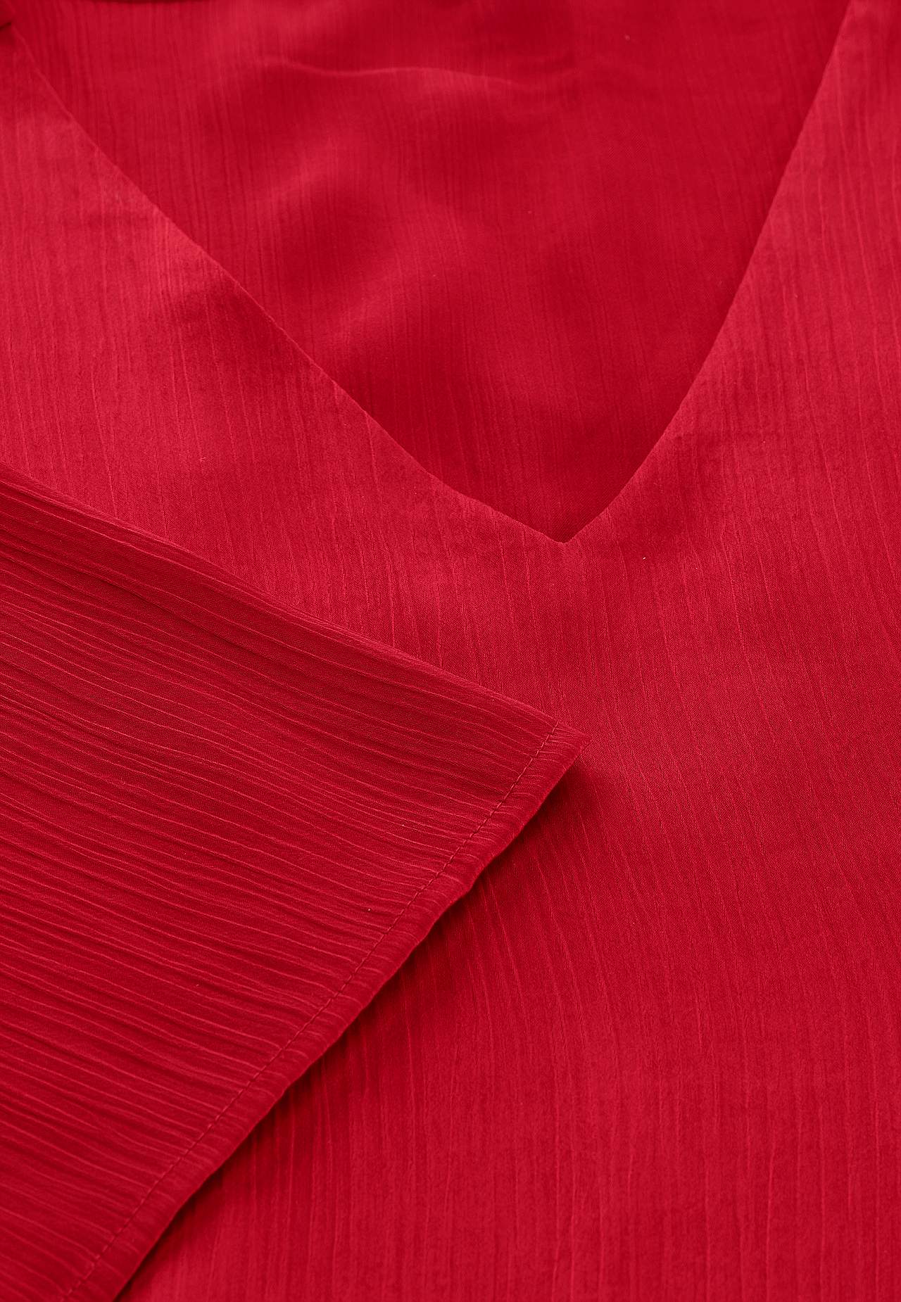 Tunic with bell sleeve