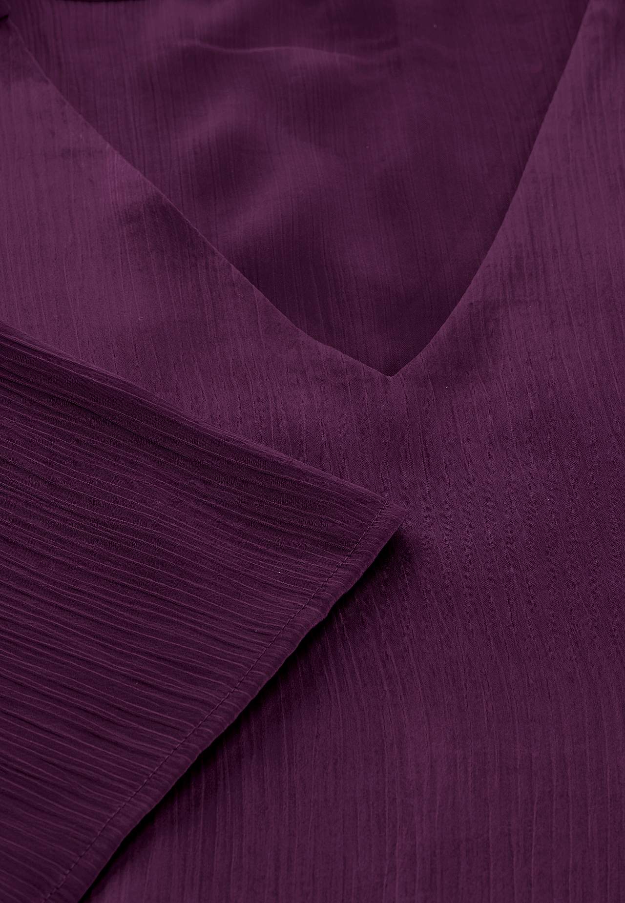 Tunic with bell sleeve