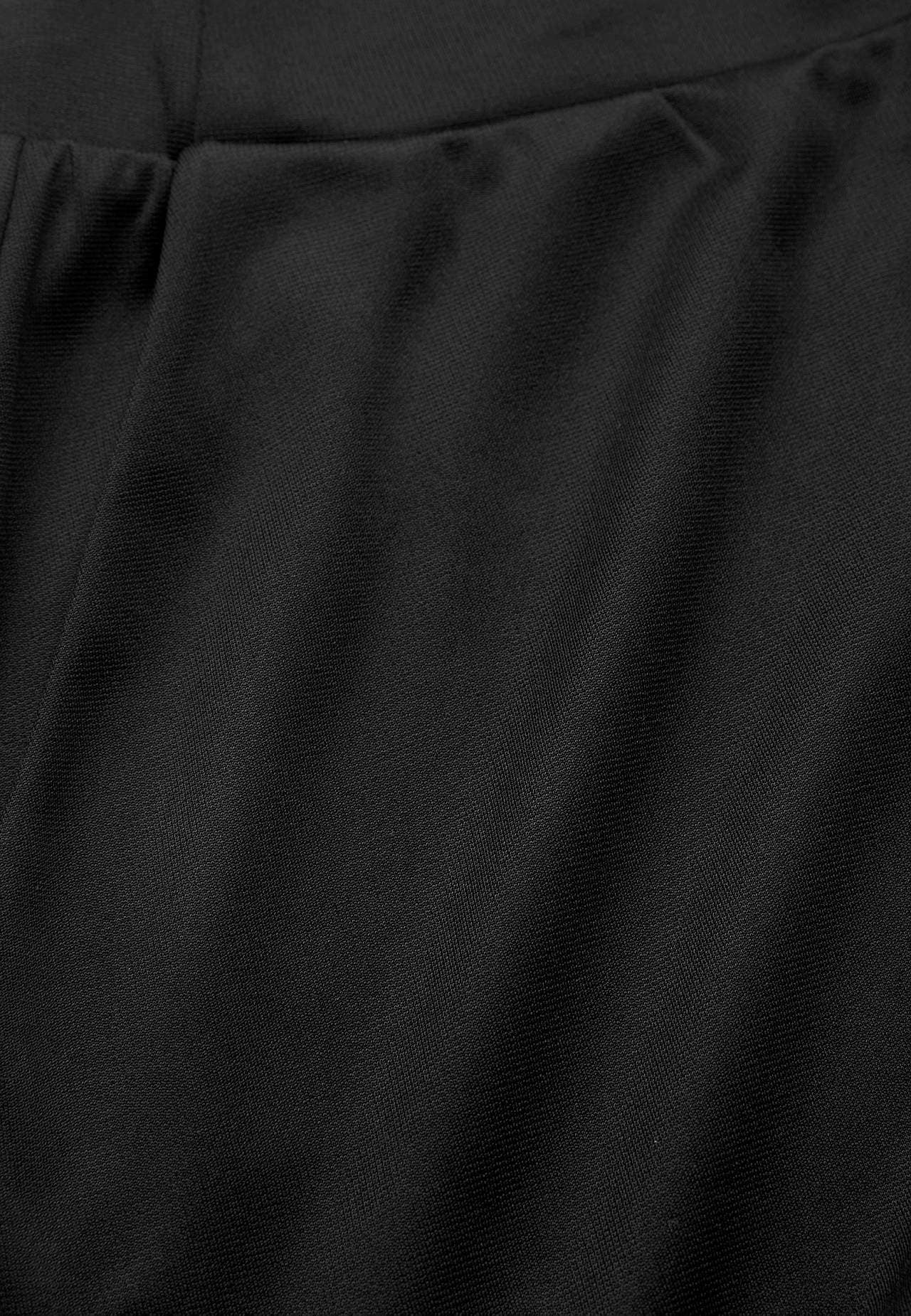 Jersey pants with ankle length