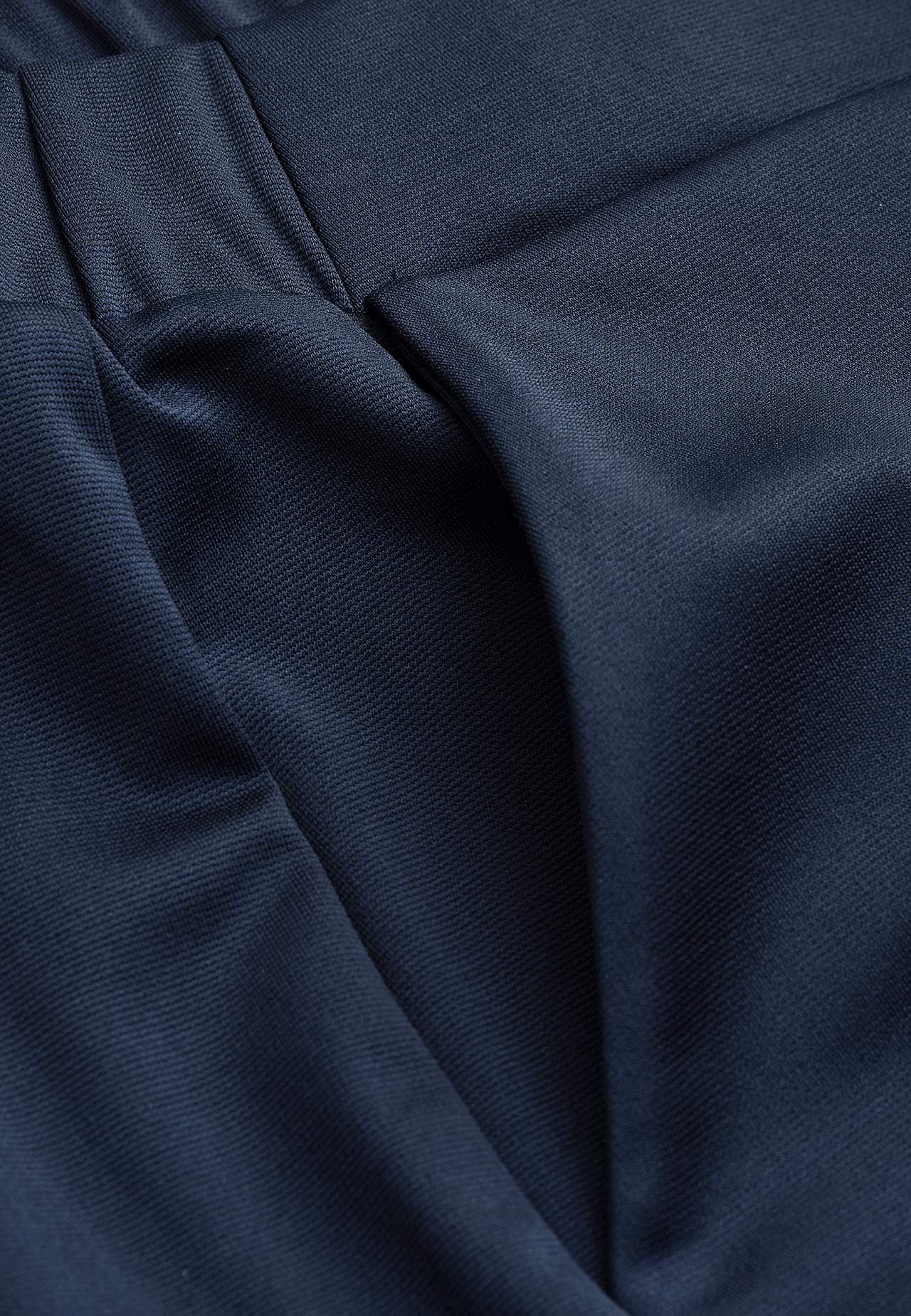 Jersey pants with ankle length