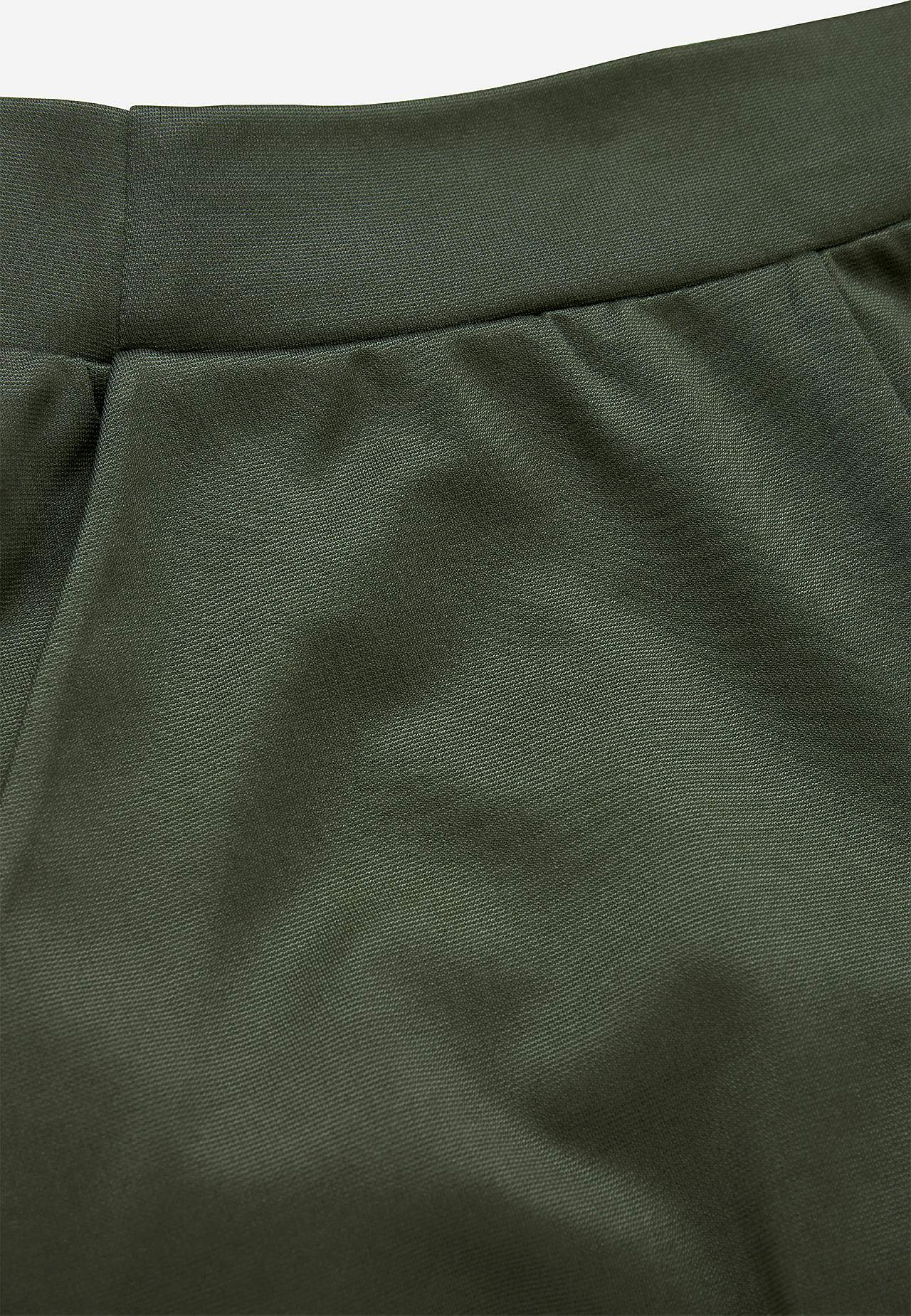Jersey pants with ankle length