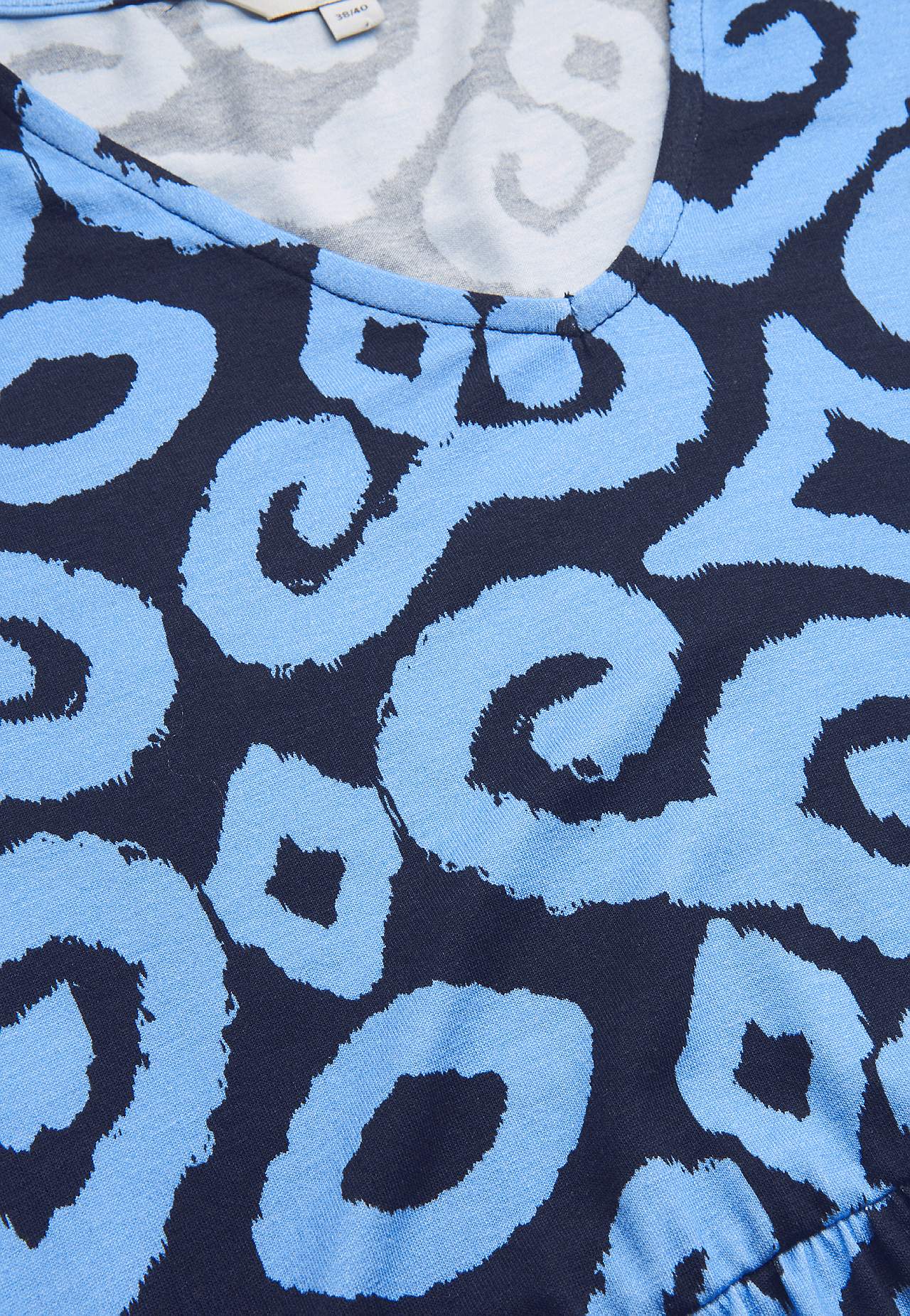 Patterned jersey dress