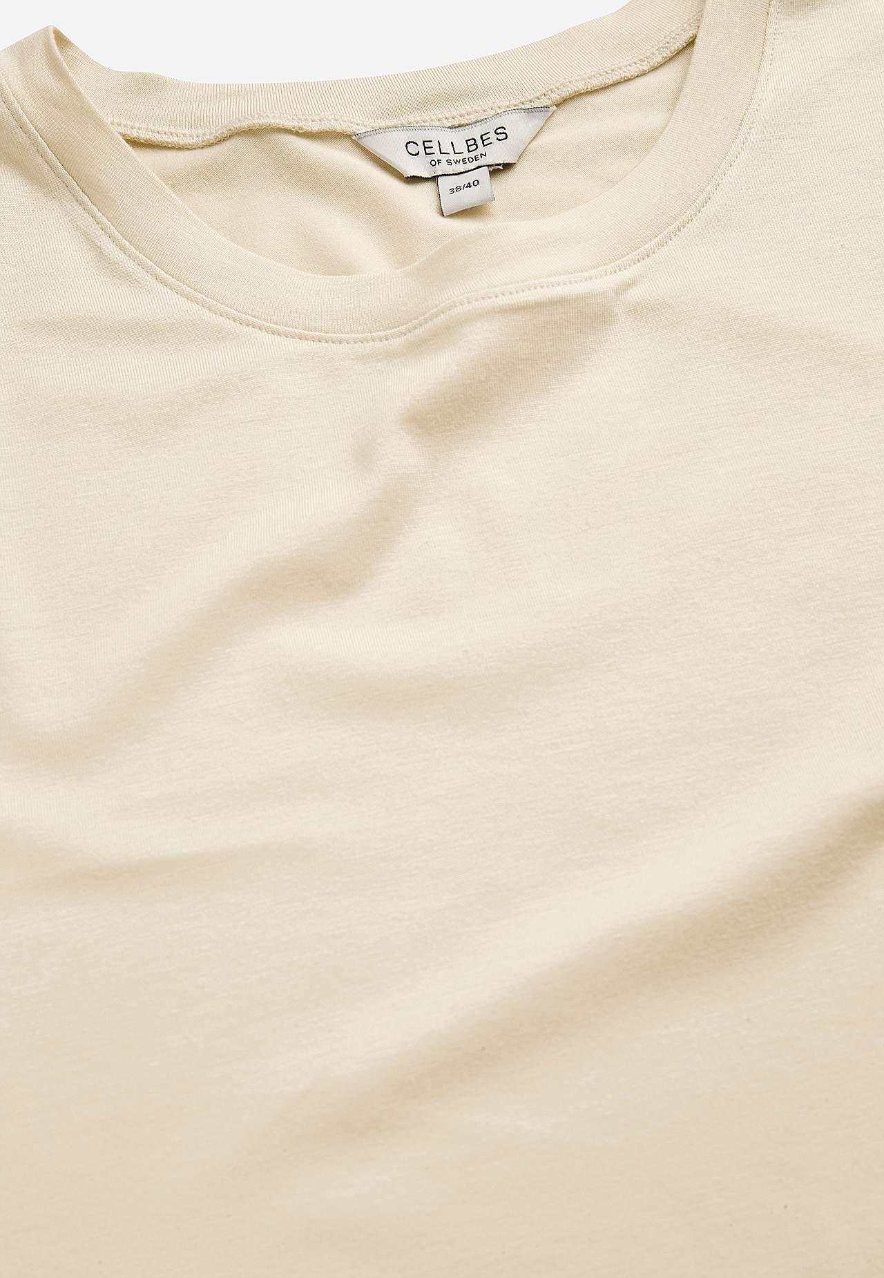 Jersey top with crew-neck