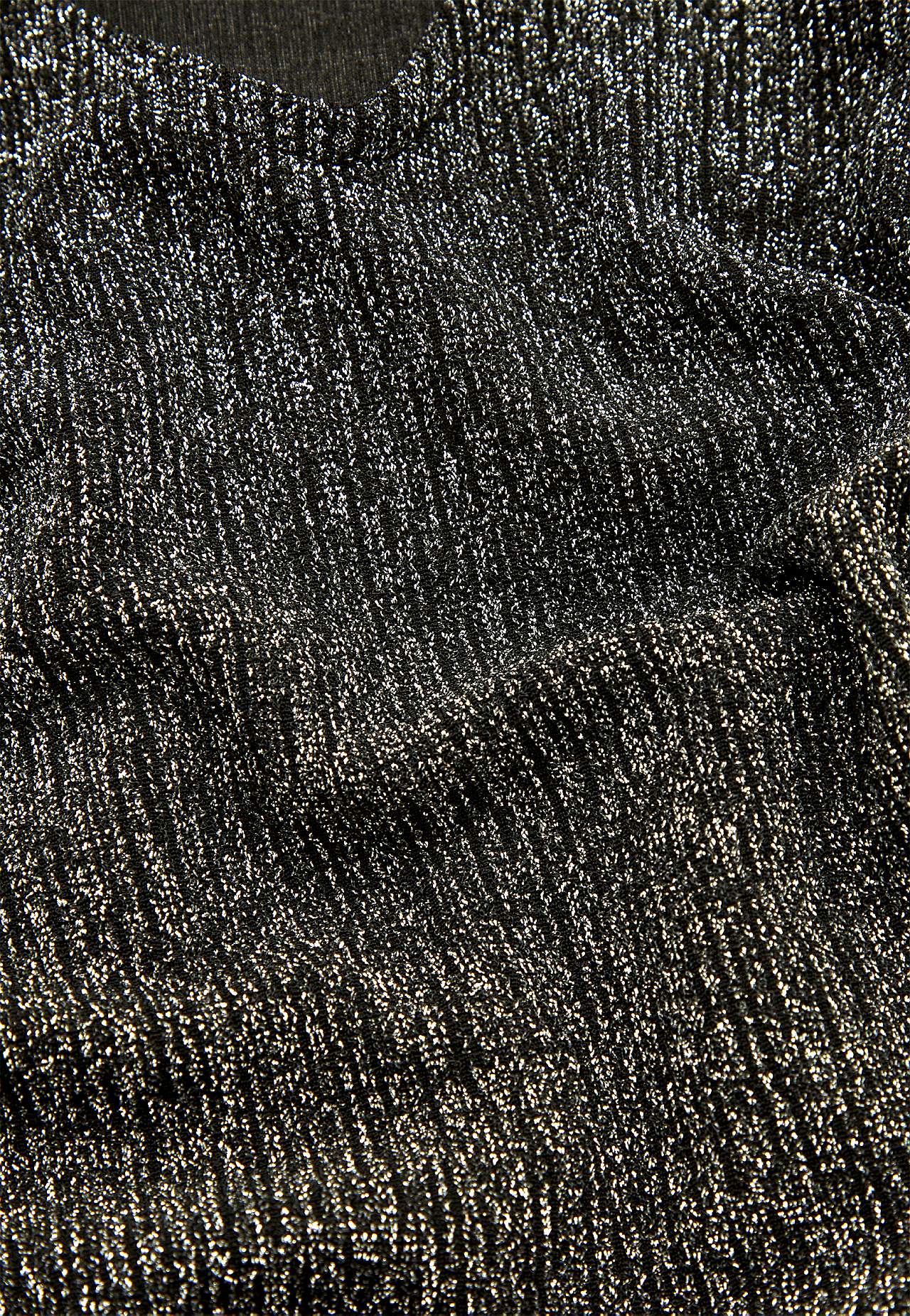 Party dress with glittery threads