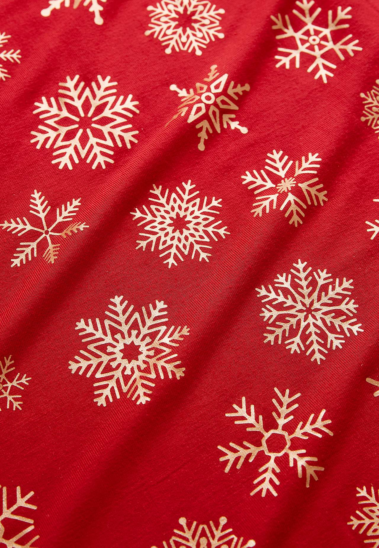 Jersey tuniq with Christmas motif