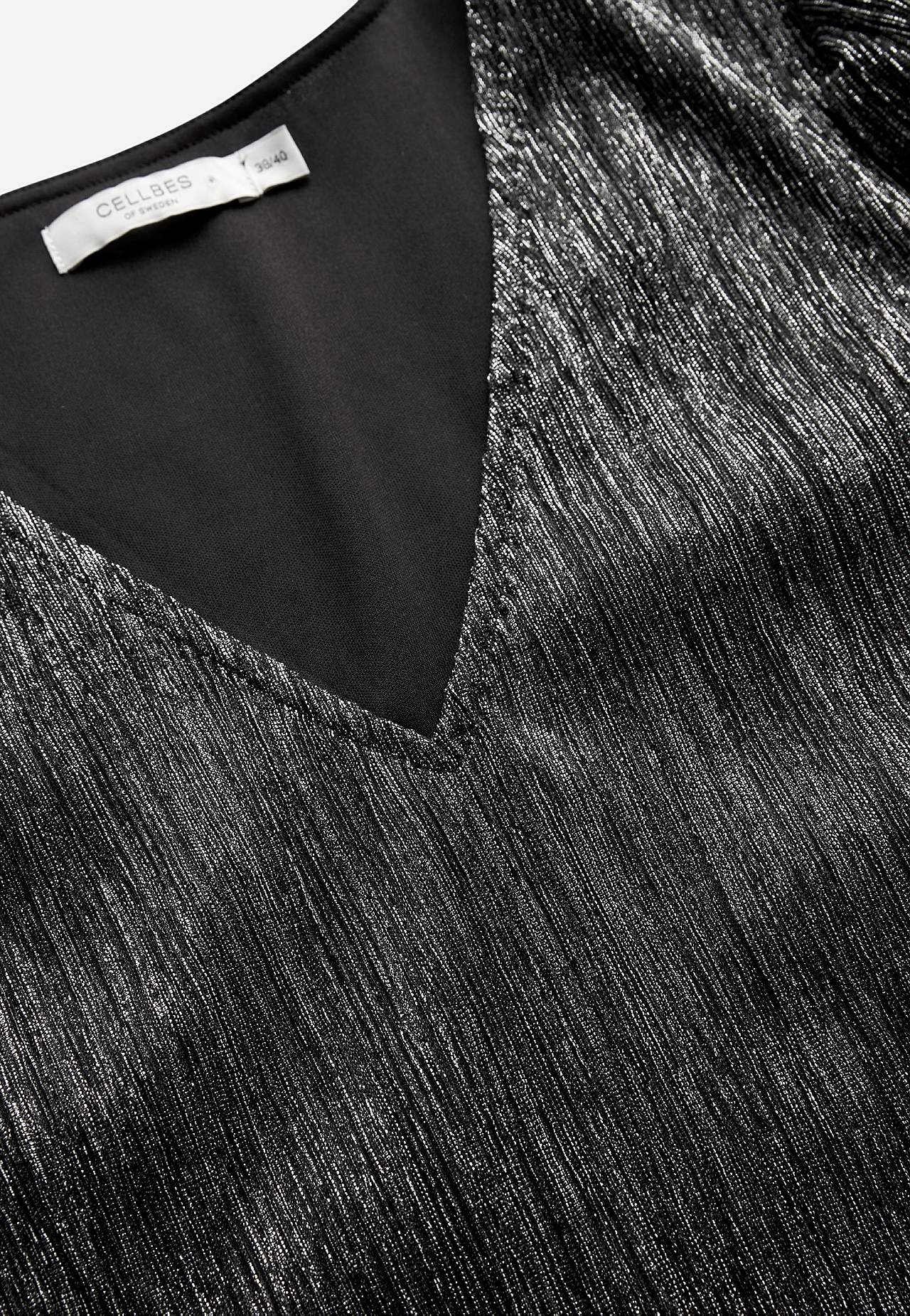 Glittery party top