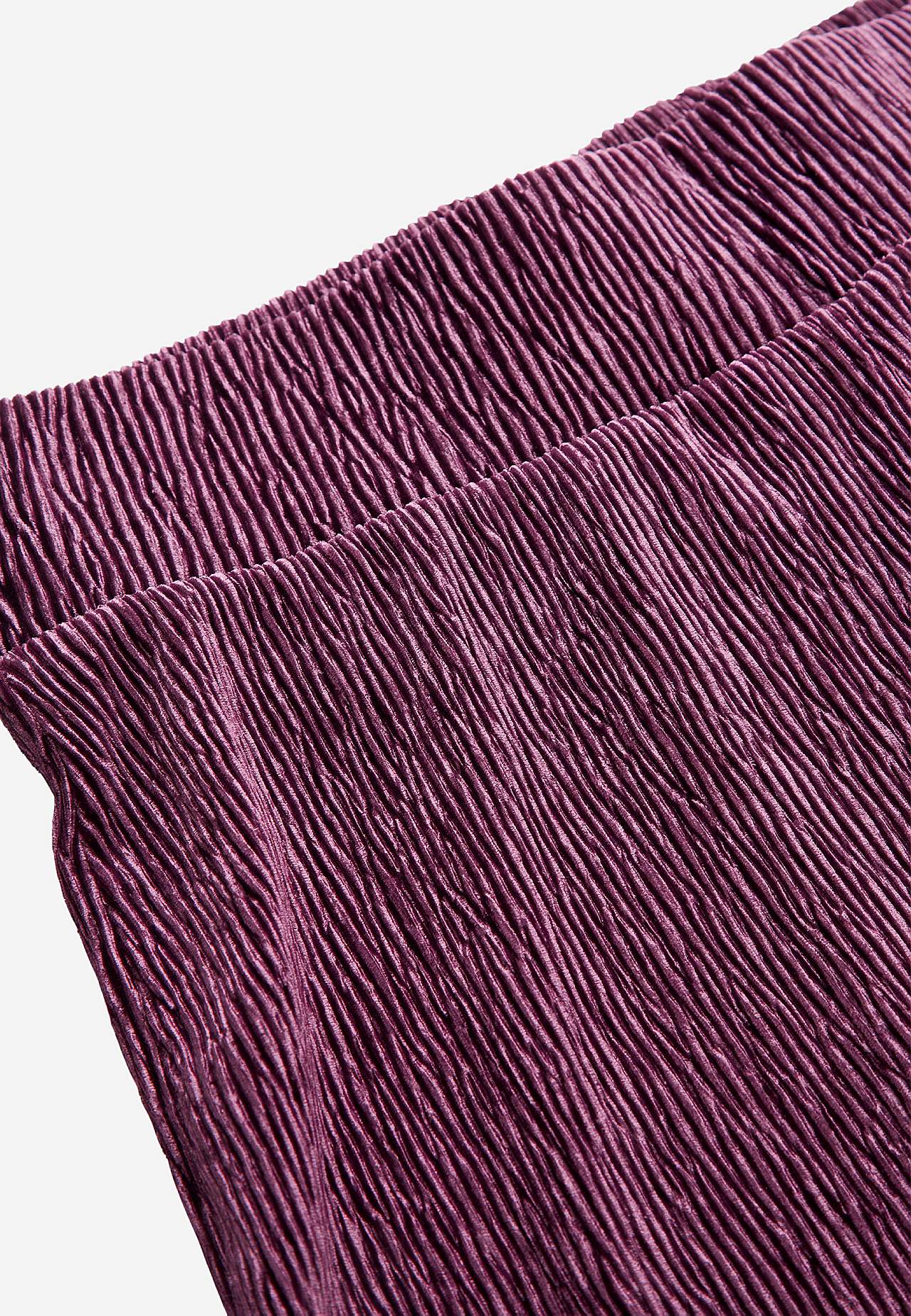 Party trousers in velvet