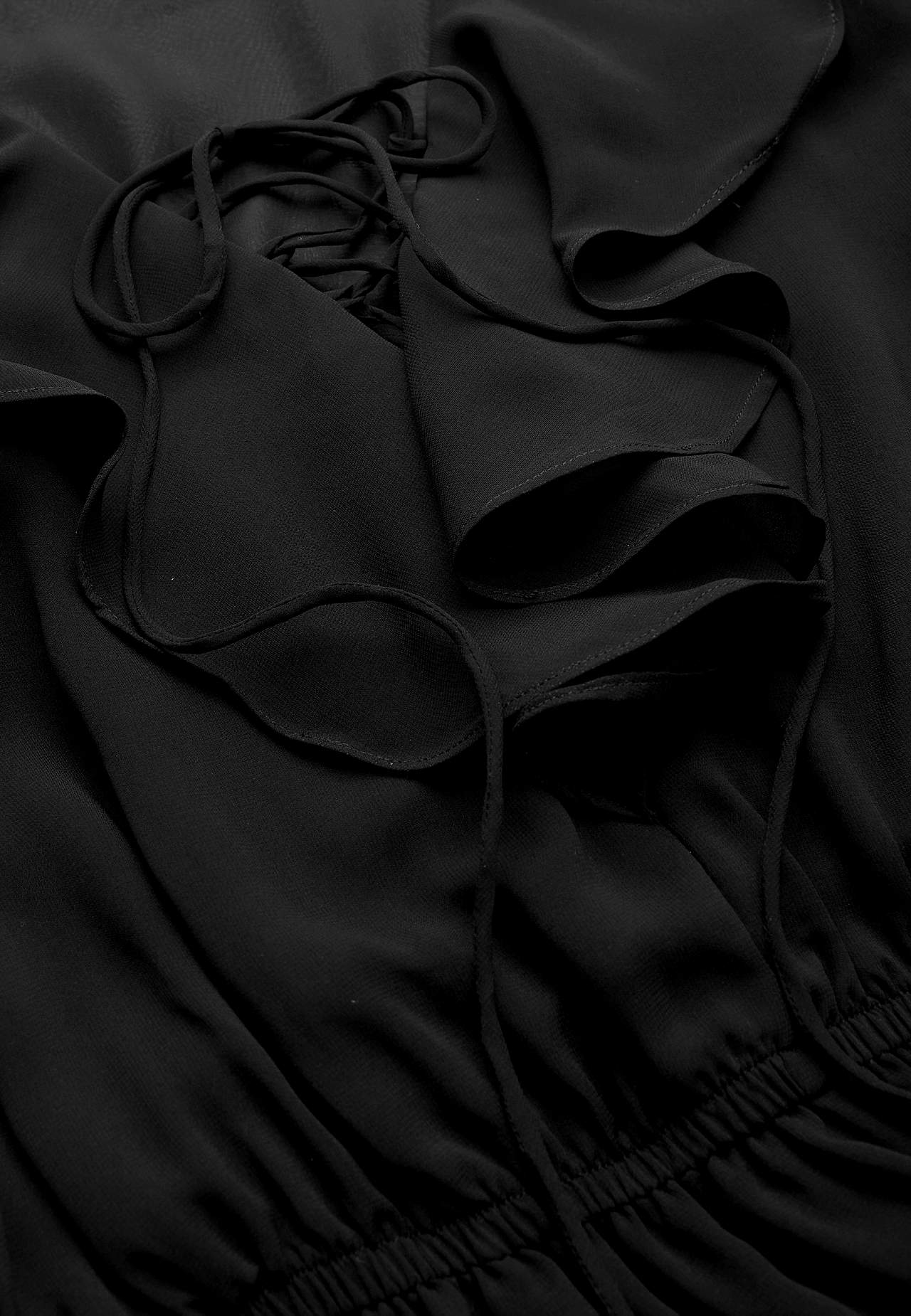 Party dress in chiffon weave
