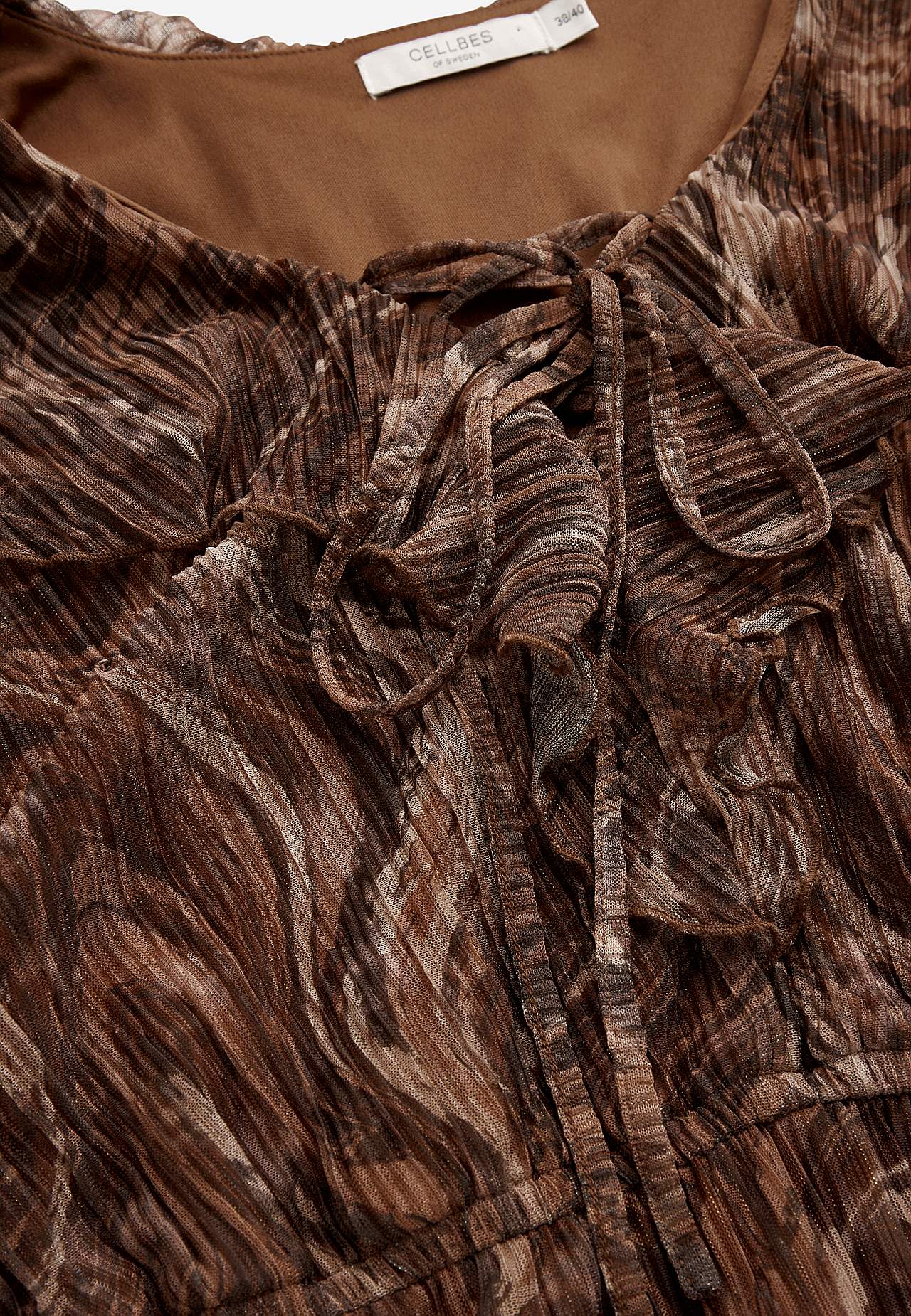 Patterned party dress