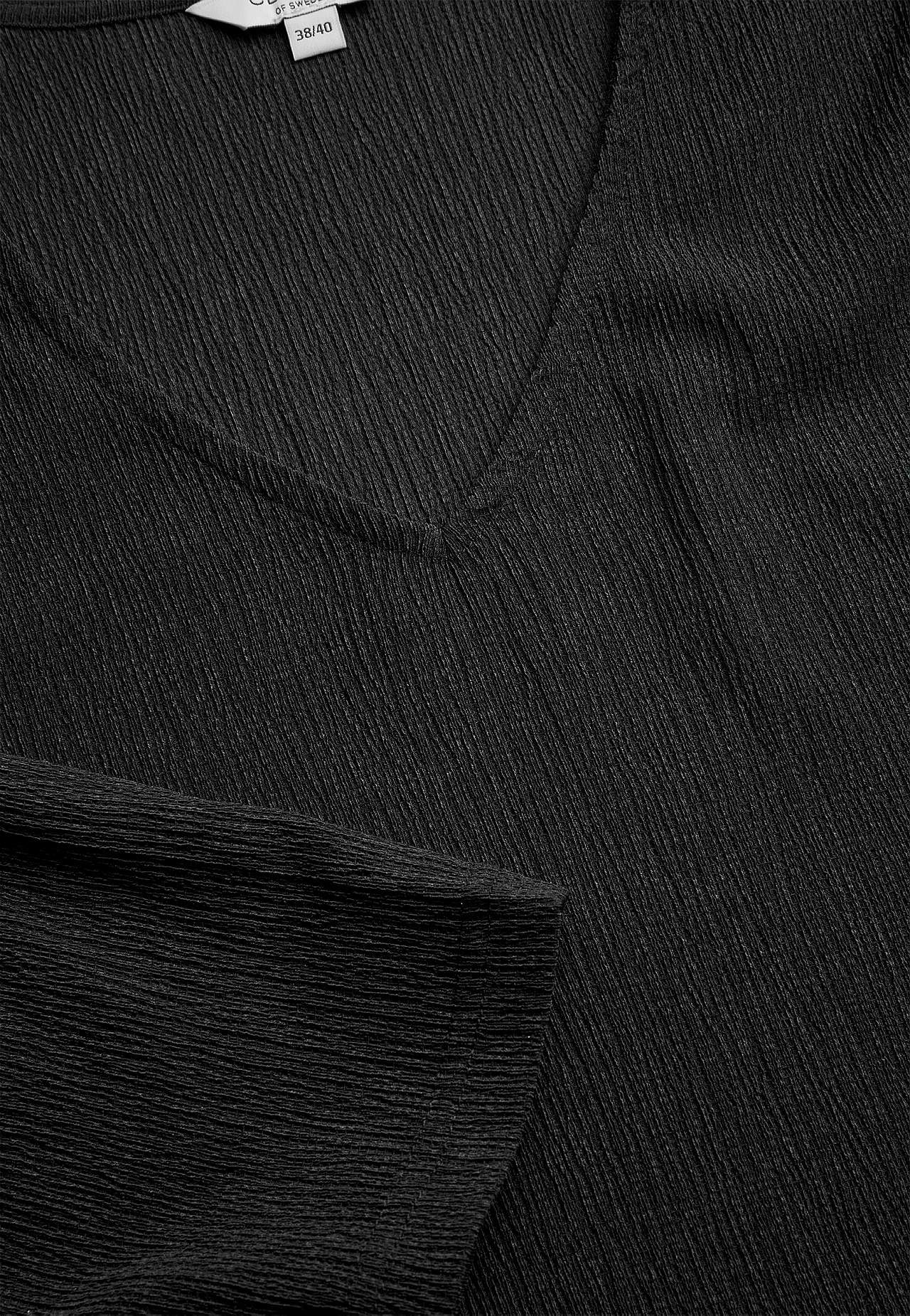 Jersey top with structure