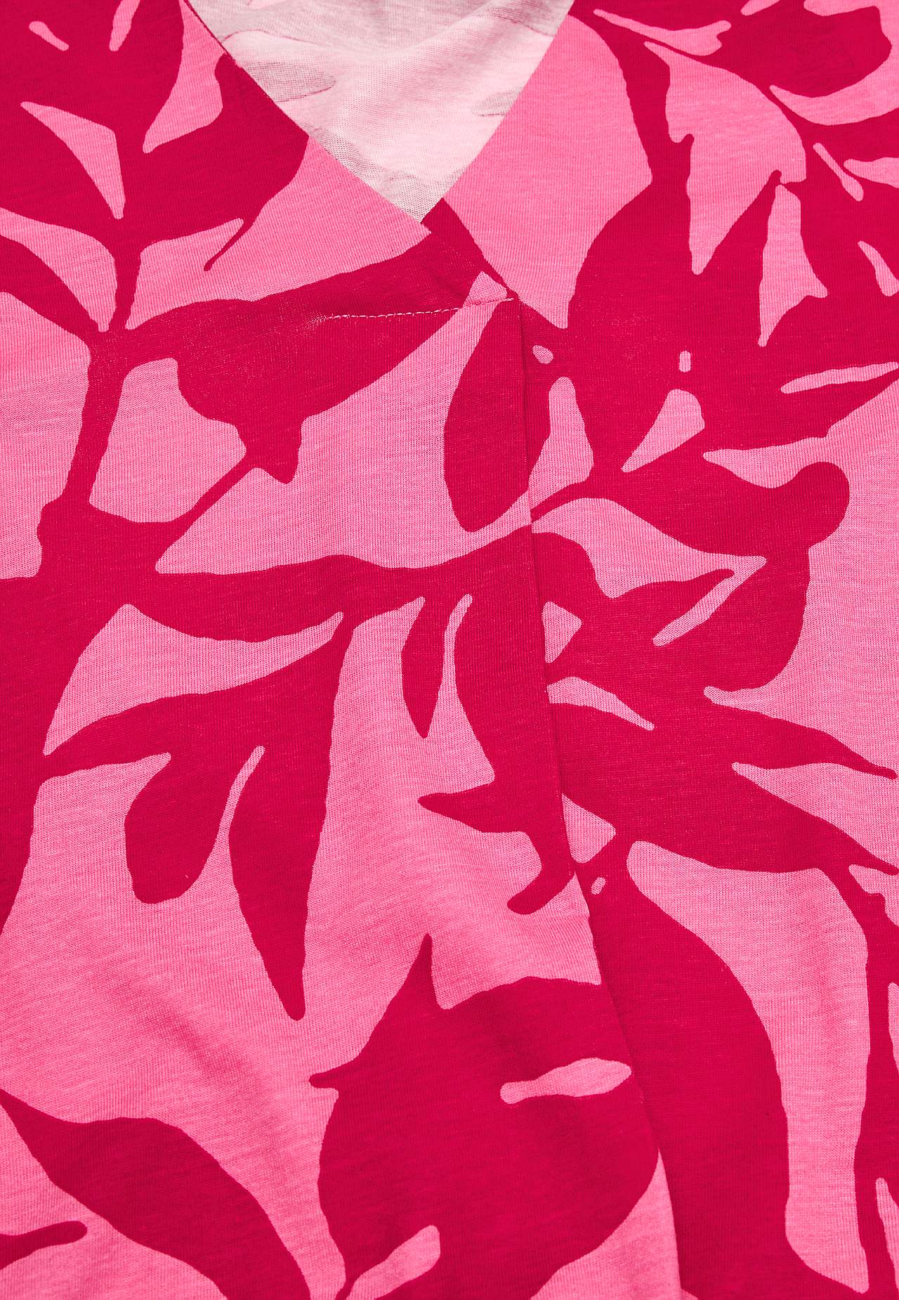 Jersey tuniq with crease detail