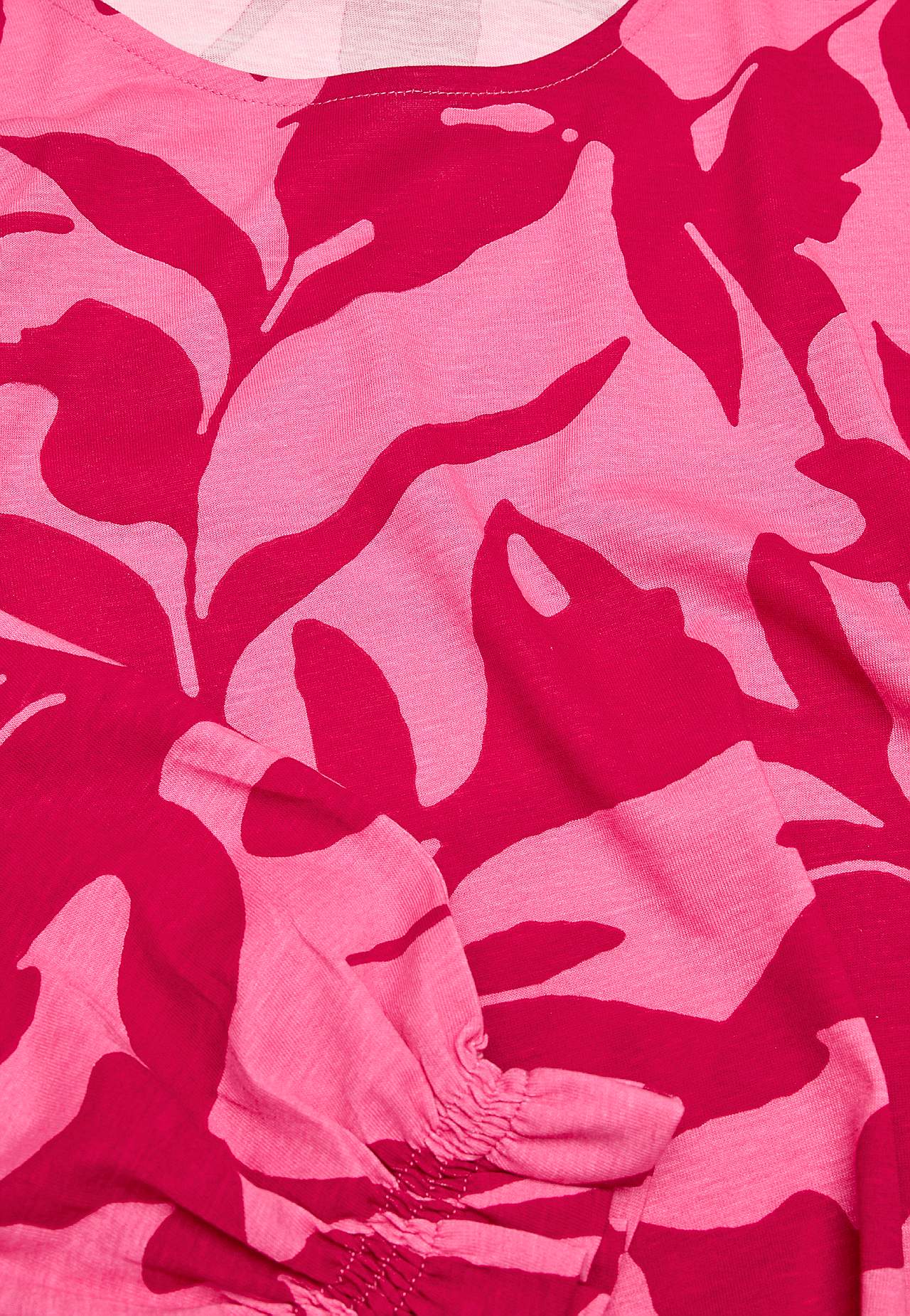 Jersey top with smock detail