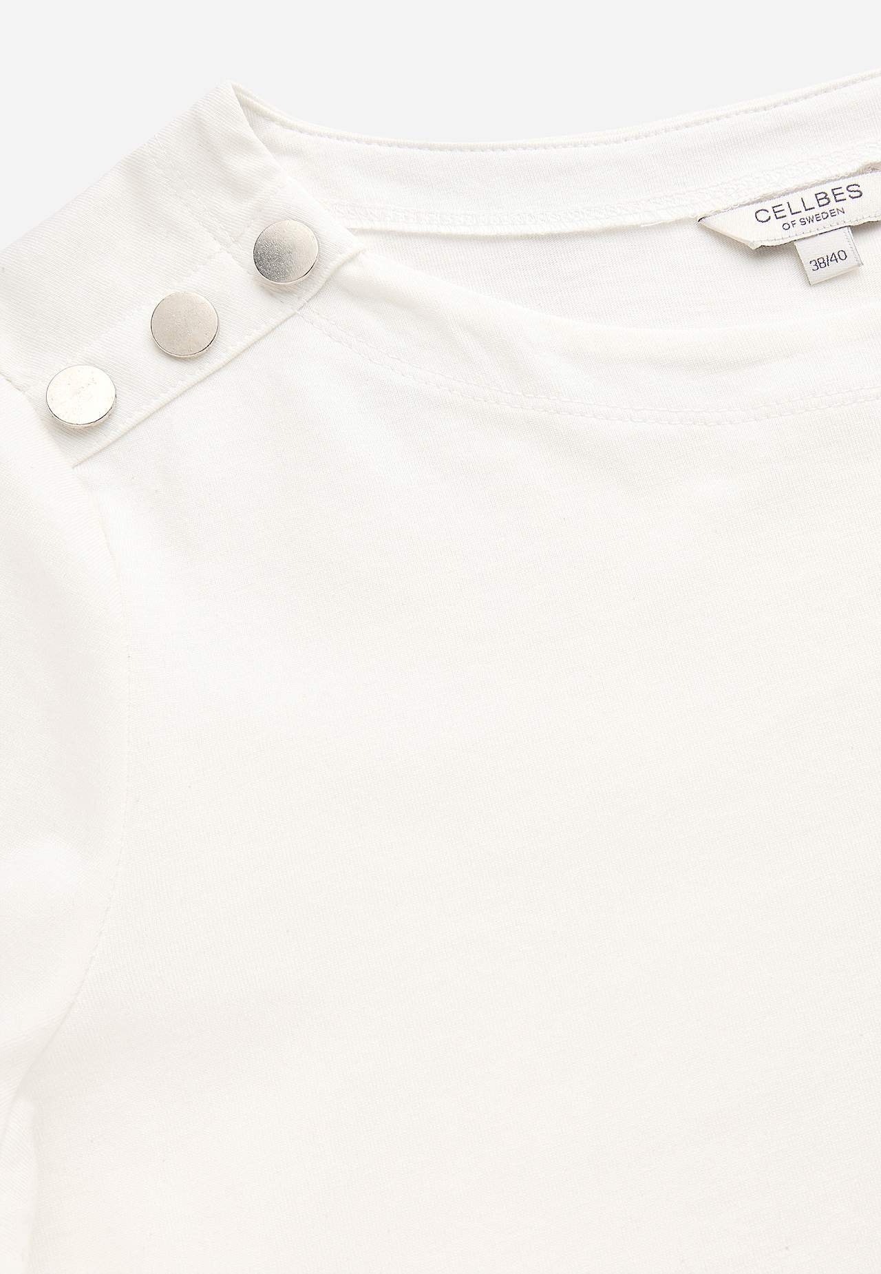 Jersey top with buttons