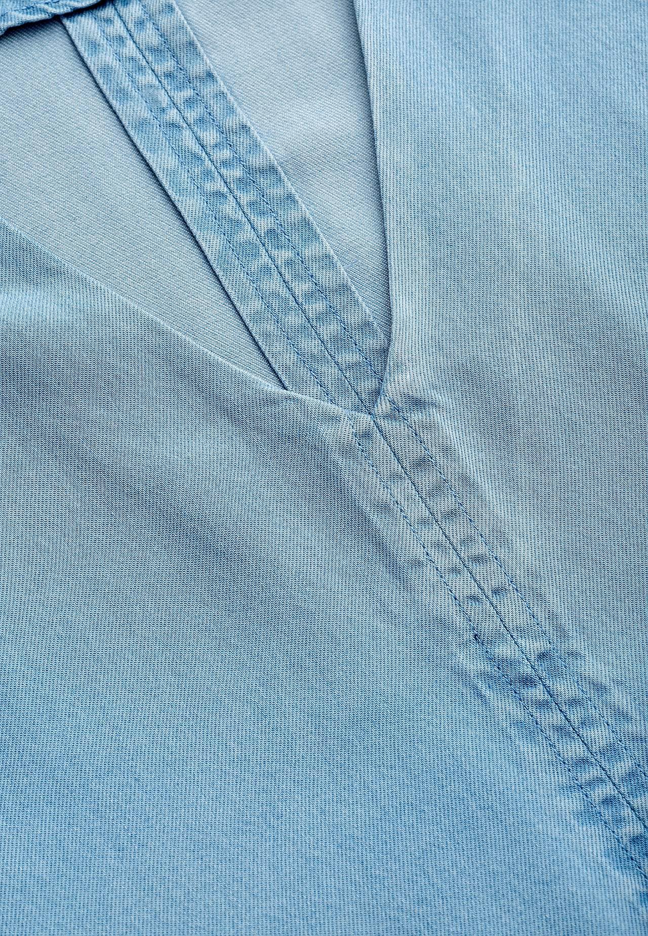 Ultra-soft Premium denim blouse