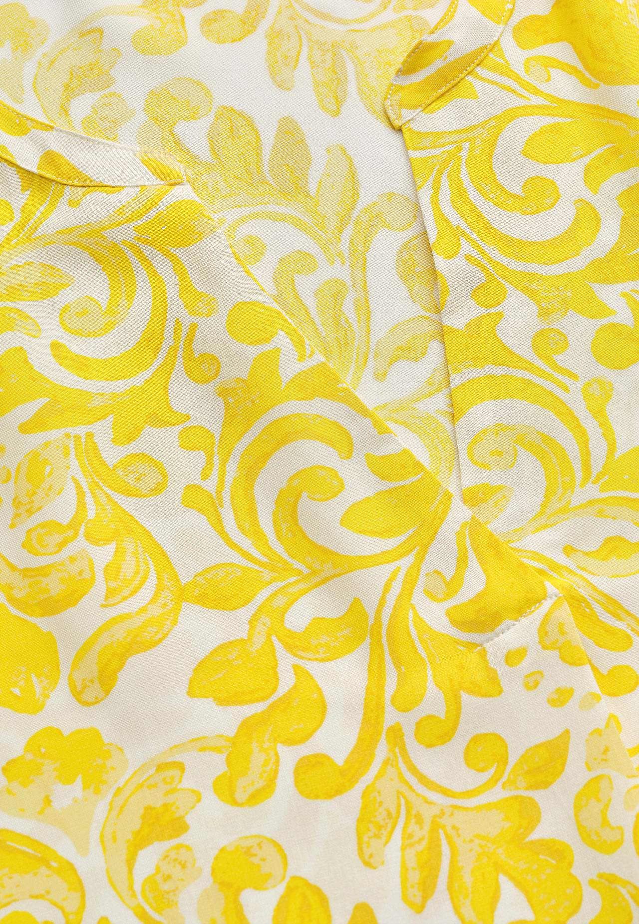 Woven, patterned tunic