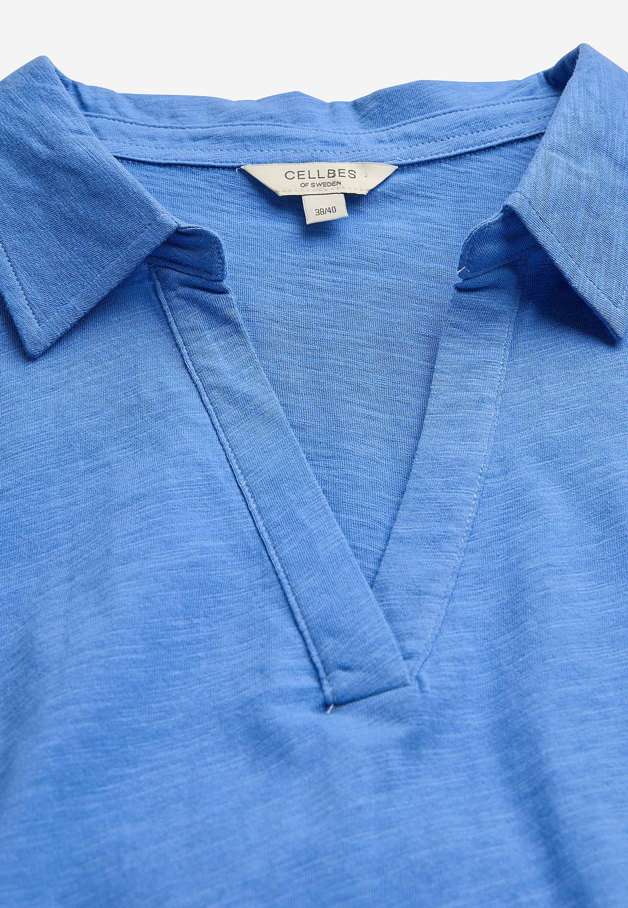 Jersey top with collar