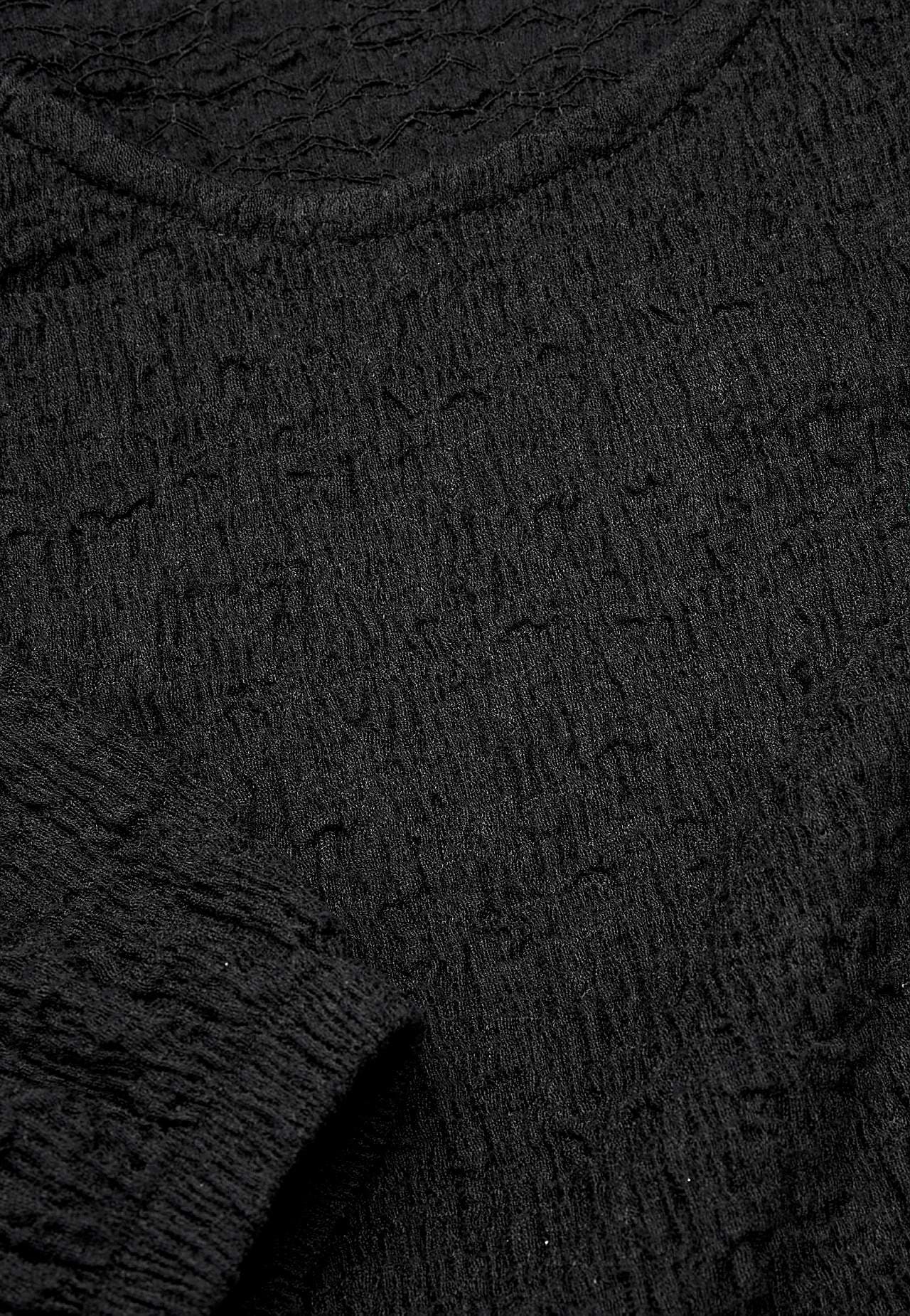 Jersey dress with structure