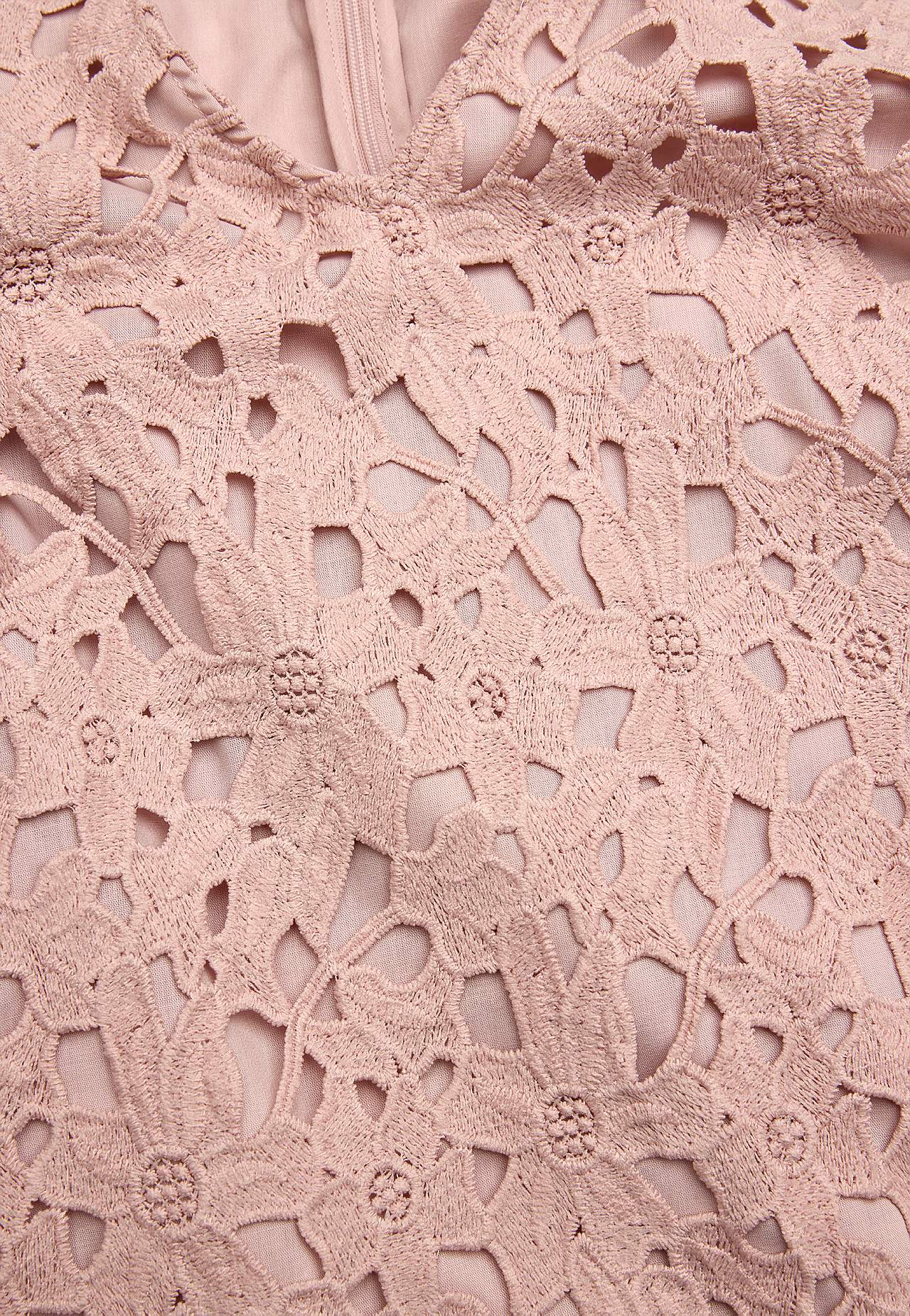 Woven lace dress