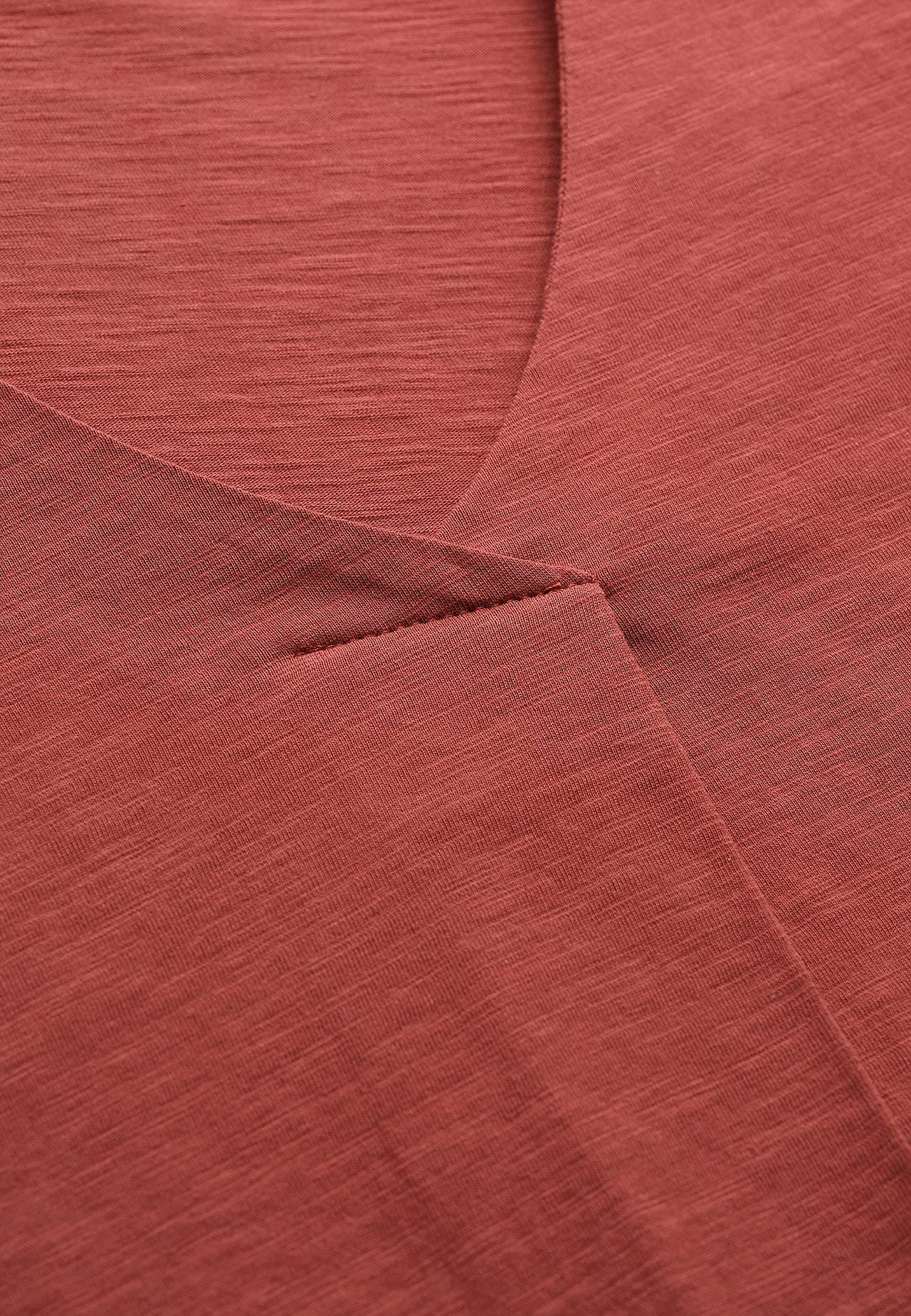 Short-sleeved jersey tuniq