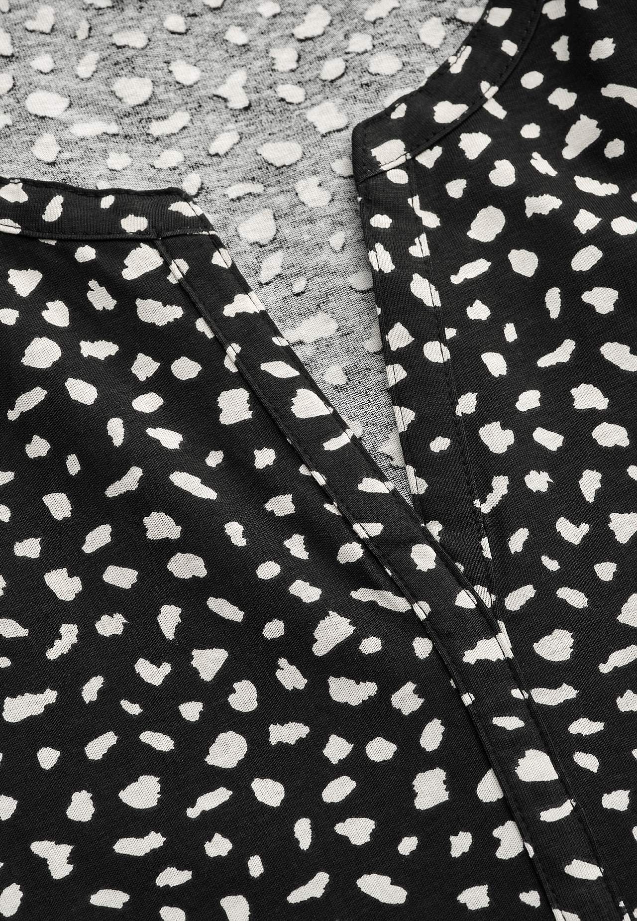 Jersey dress with tie band