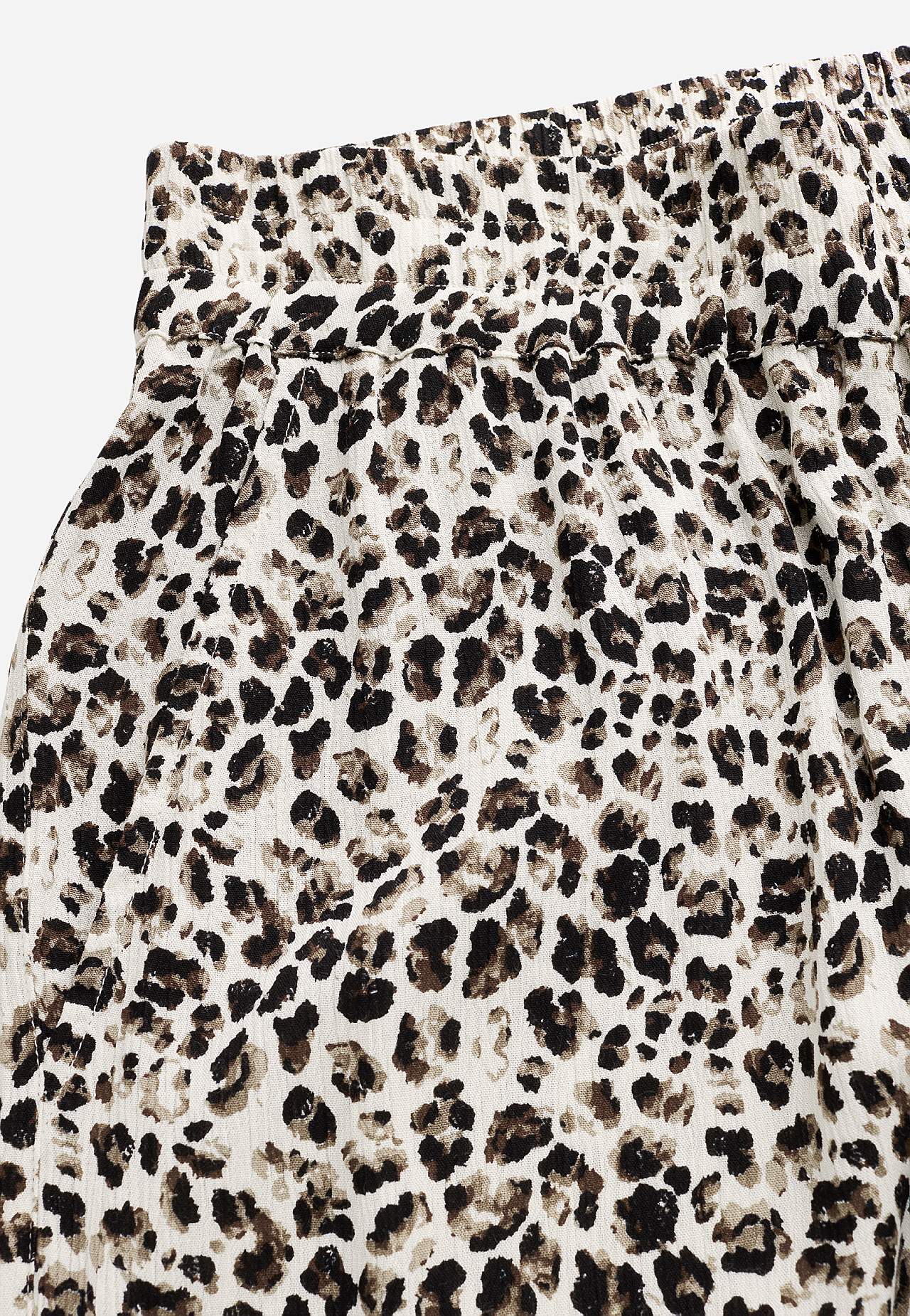 Crepe culotte trousers