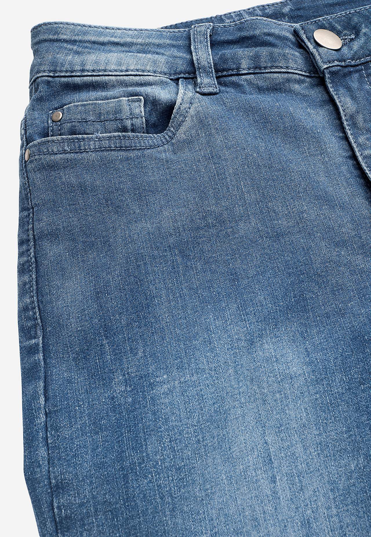 Crop jeans with five-pocket design