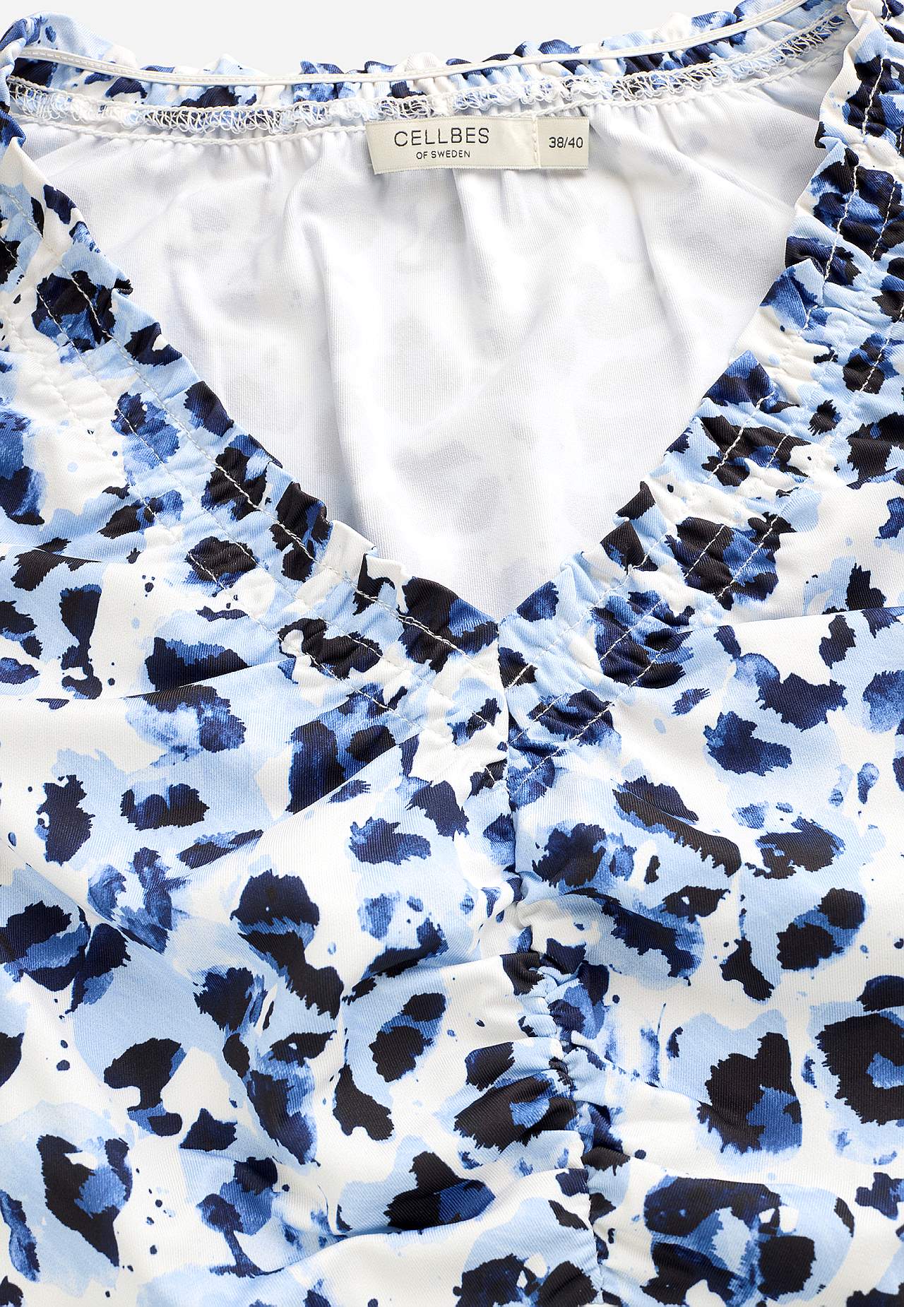 Patterned jersey dress