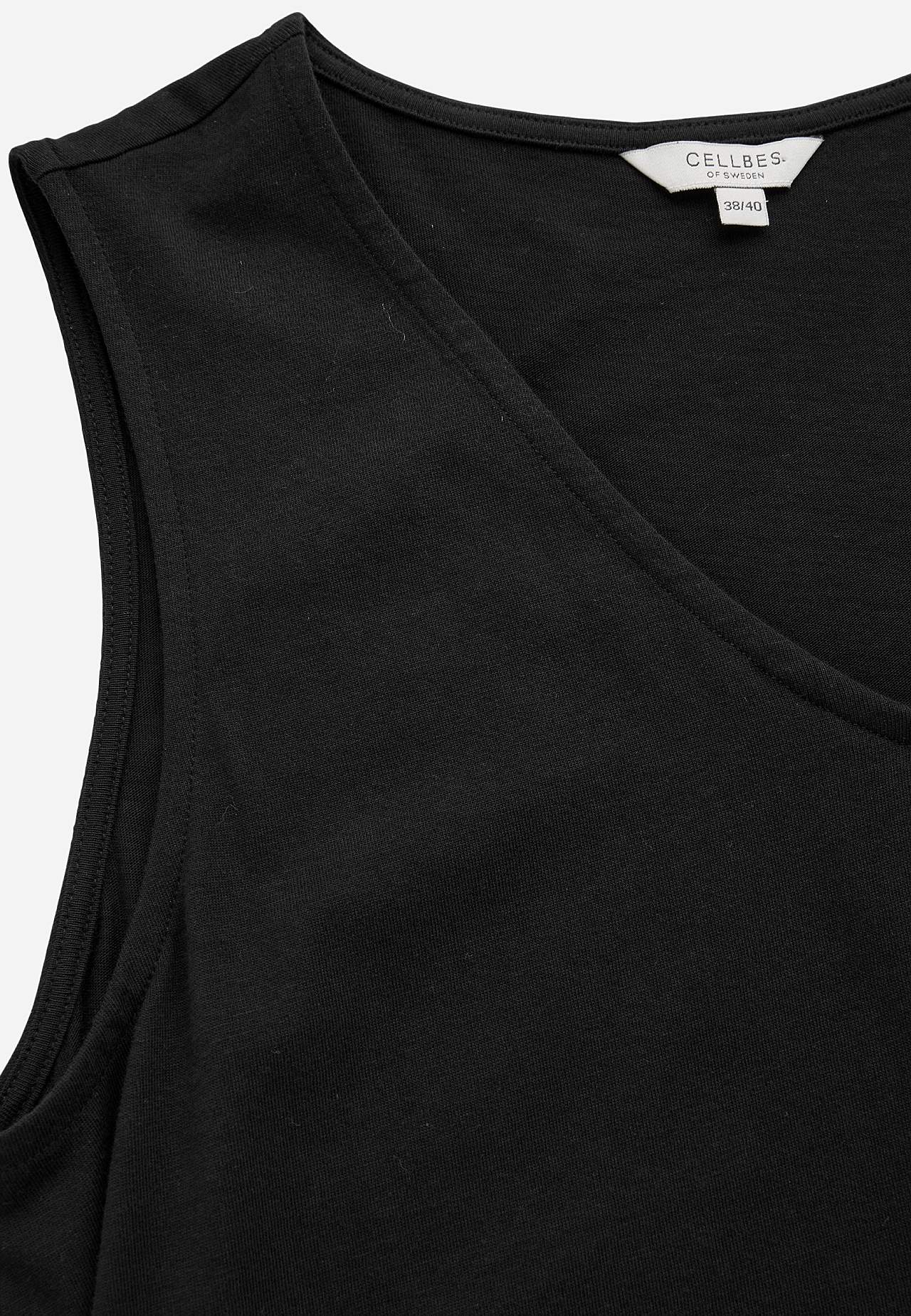 Jersey dress with pockets
