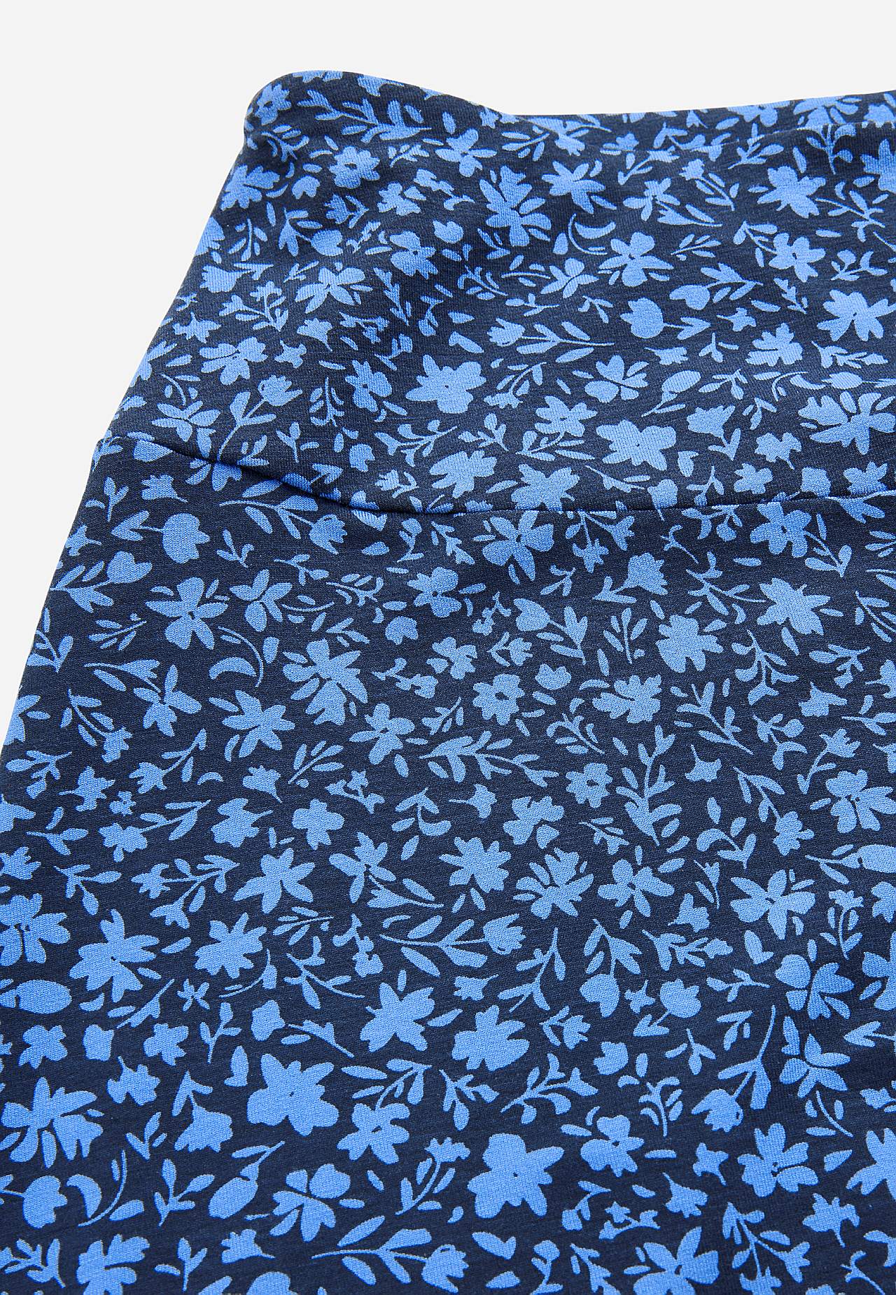 Long, flared jersey skirt