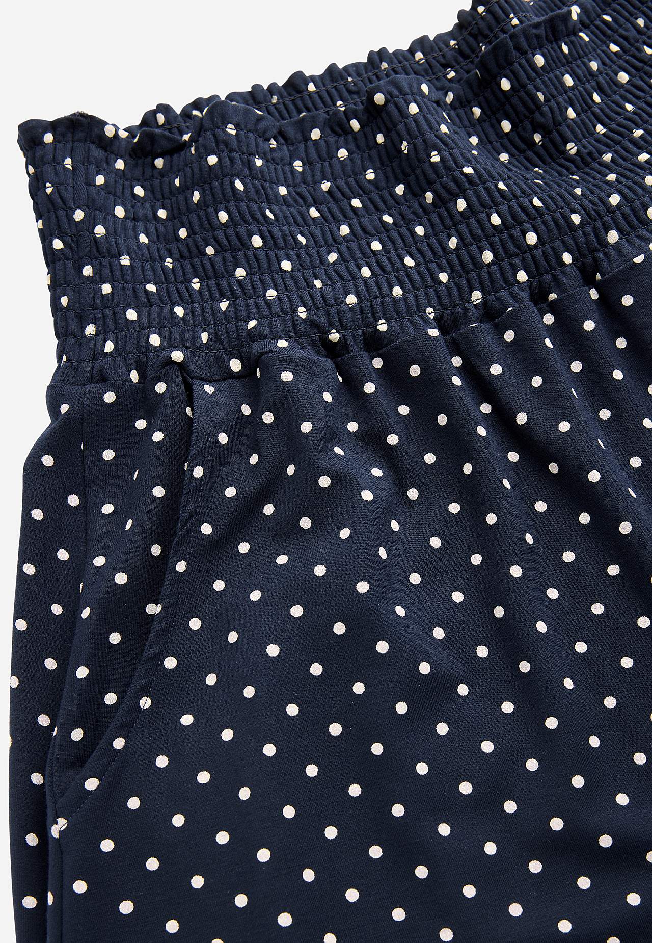 Jersey skirt with pockets