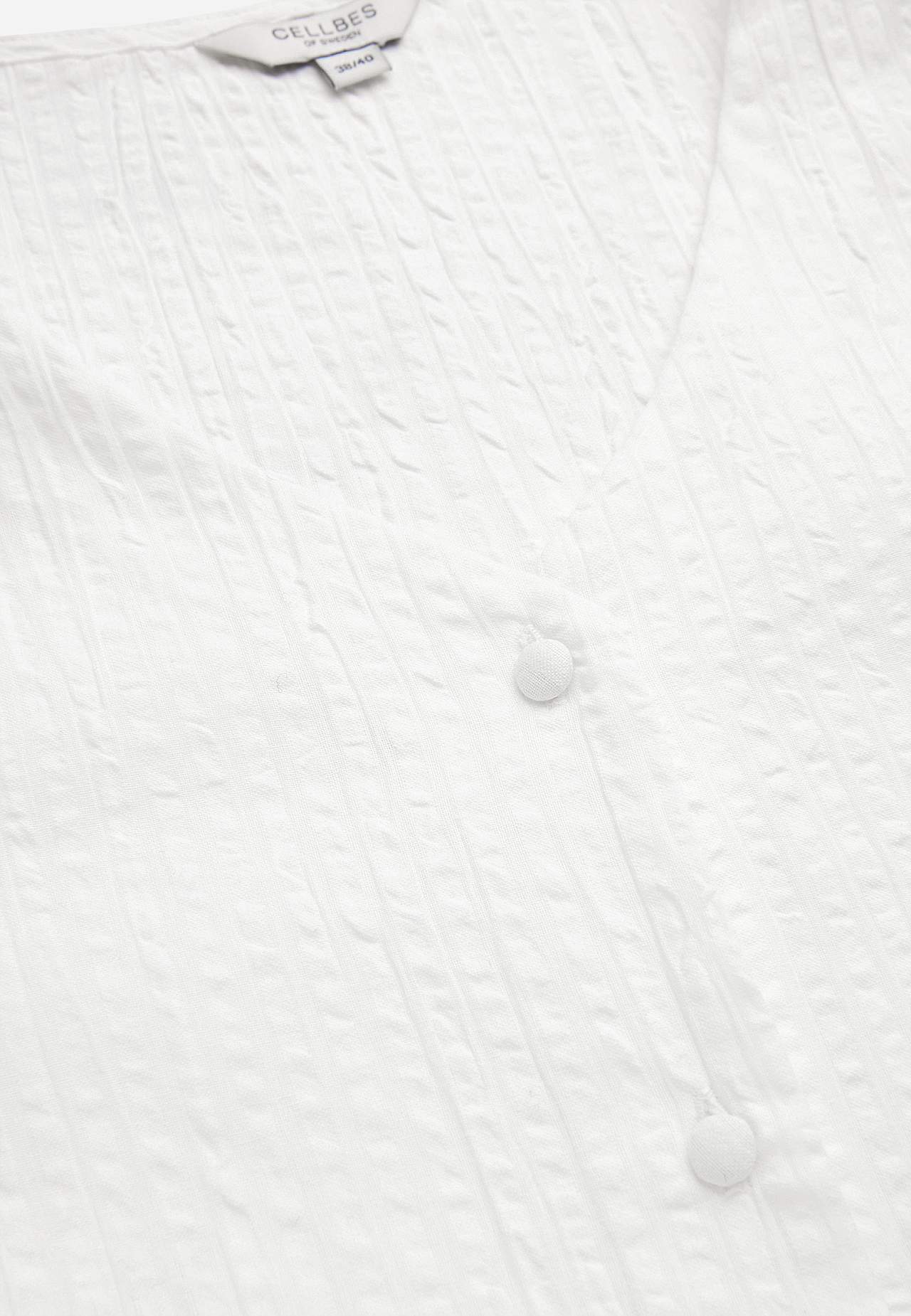 Blouse in seersucker