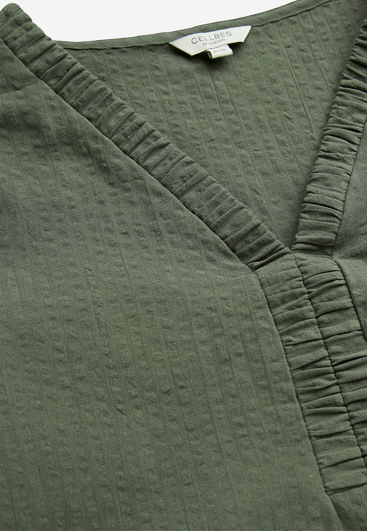 Tunic in seersucker