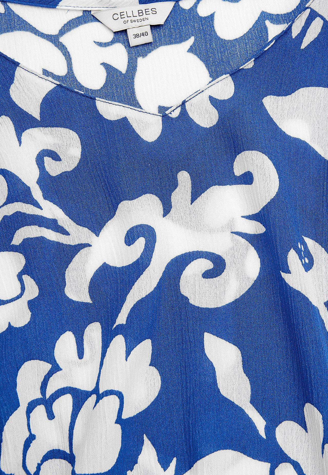 Blouse in viscose crepe
