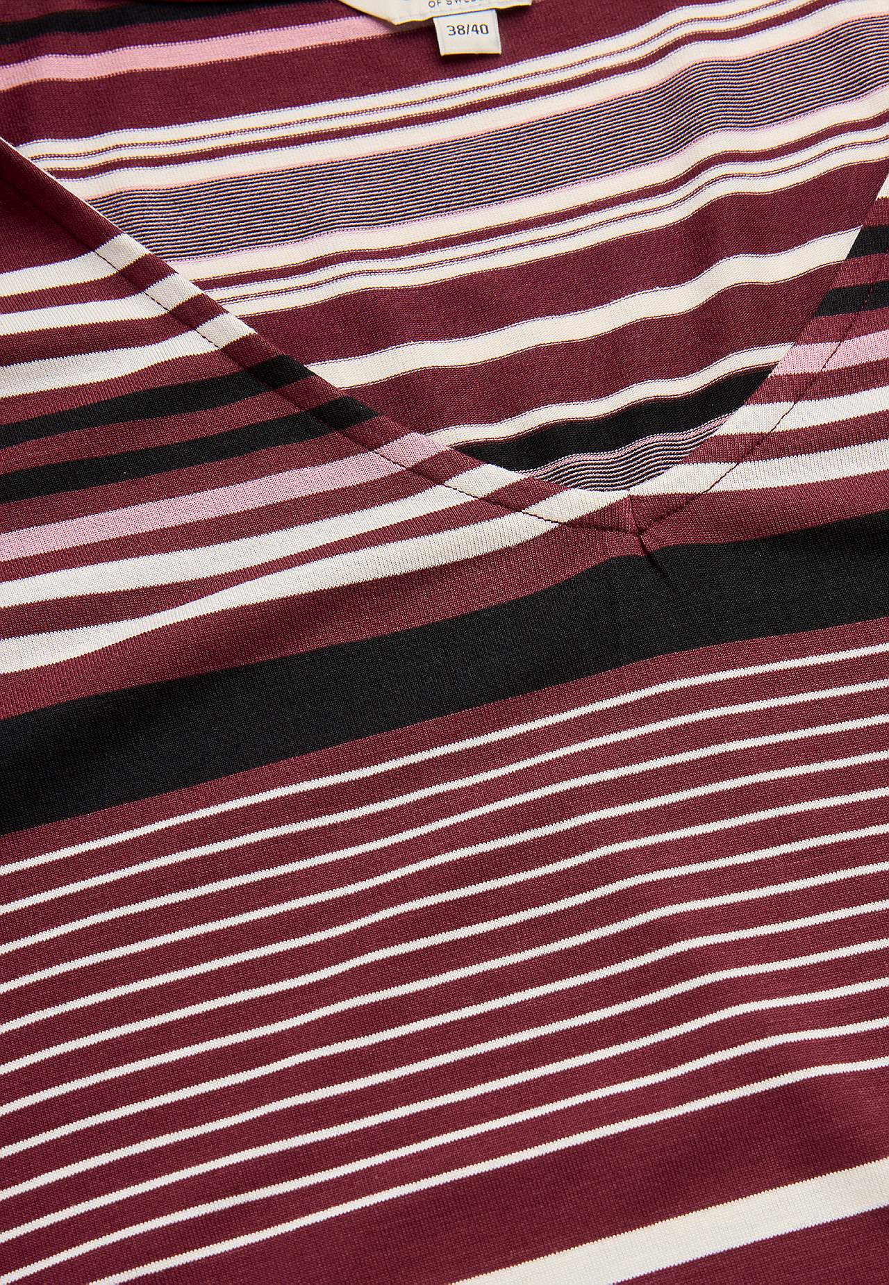 Patterned viscose dress