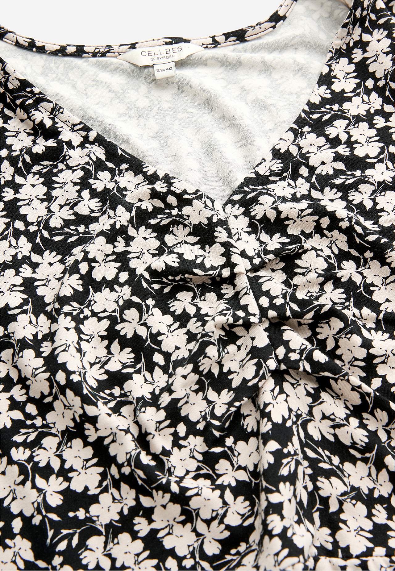 Patterned jersey dress