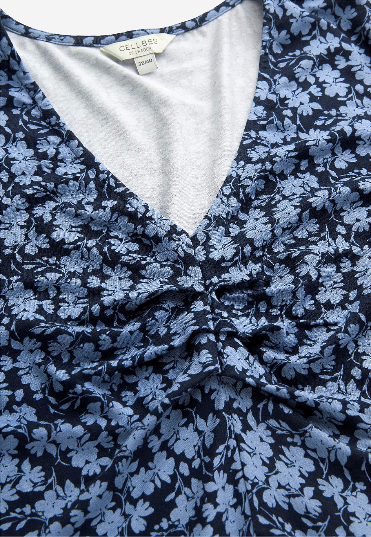 Patterned jersey dress