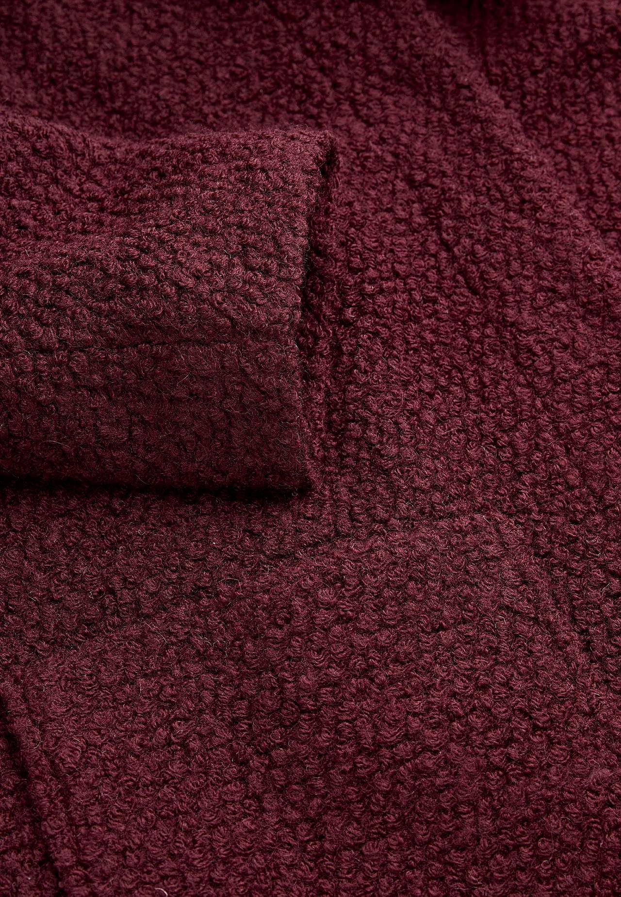 Coat in wool mix