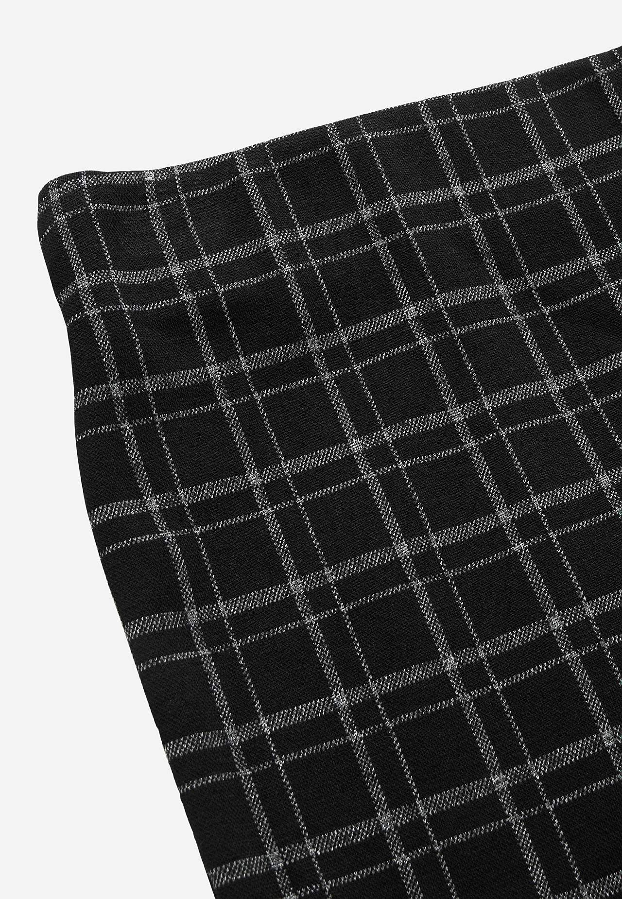 Jacquard patterned leggings