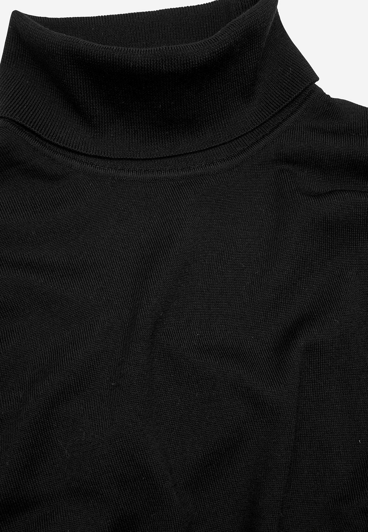 Roll-neck Premium in merino wool